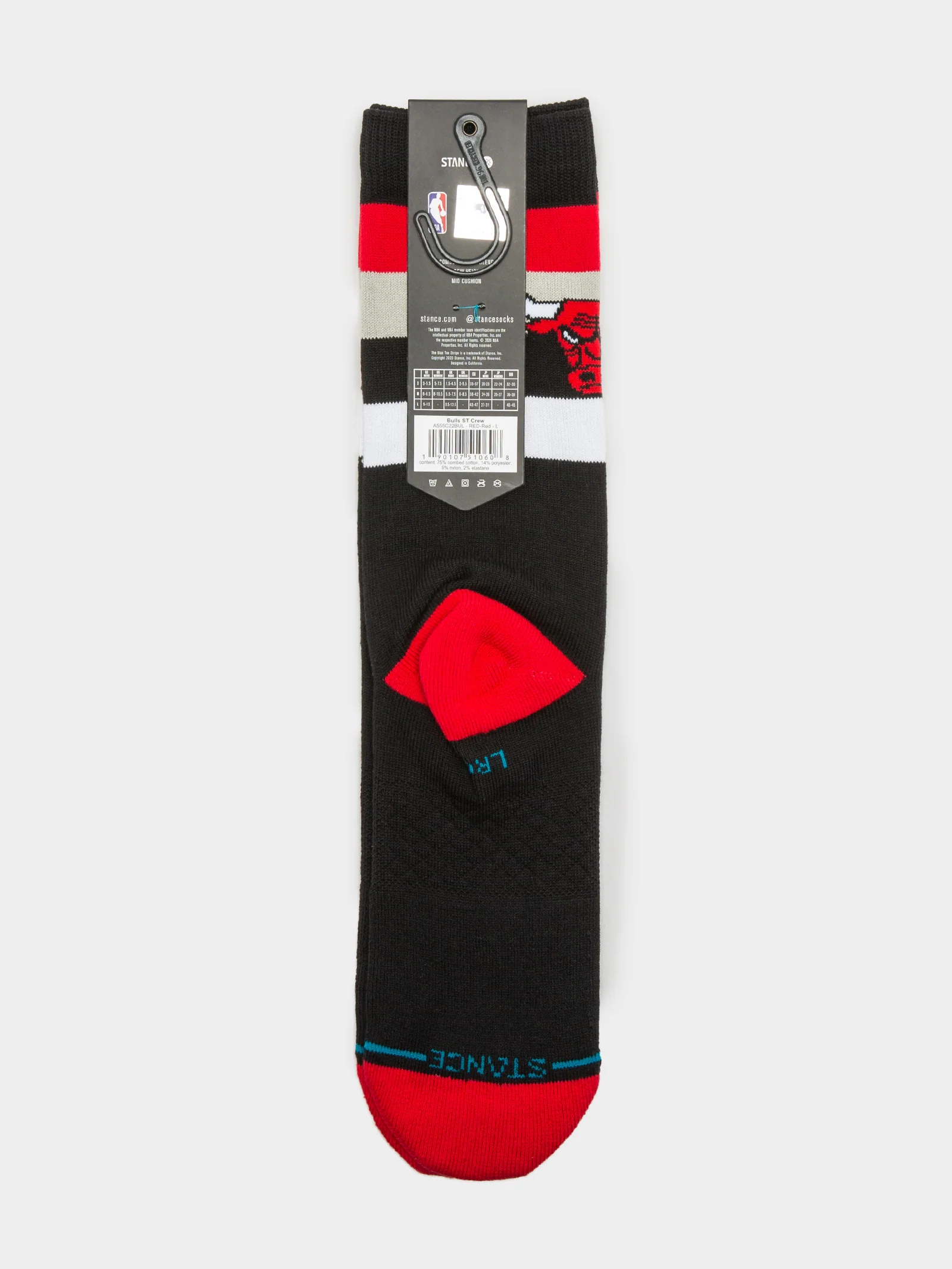 1 Pair of Bulls ST Crew Socks - Image 3