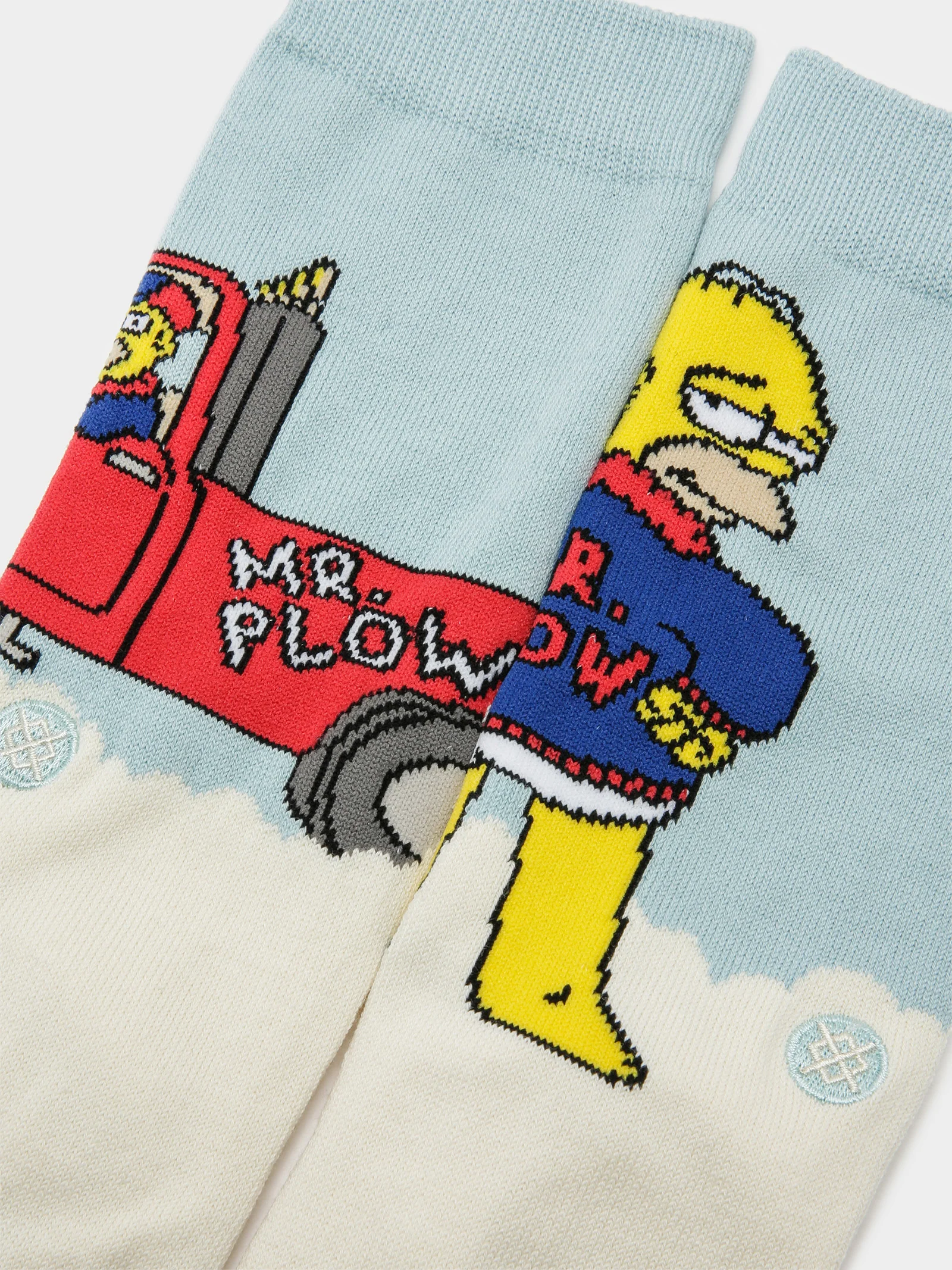 1 Pair of Mr Plow Simpsons Socks - Image 2