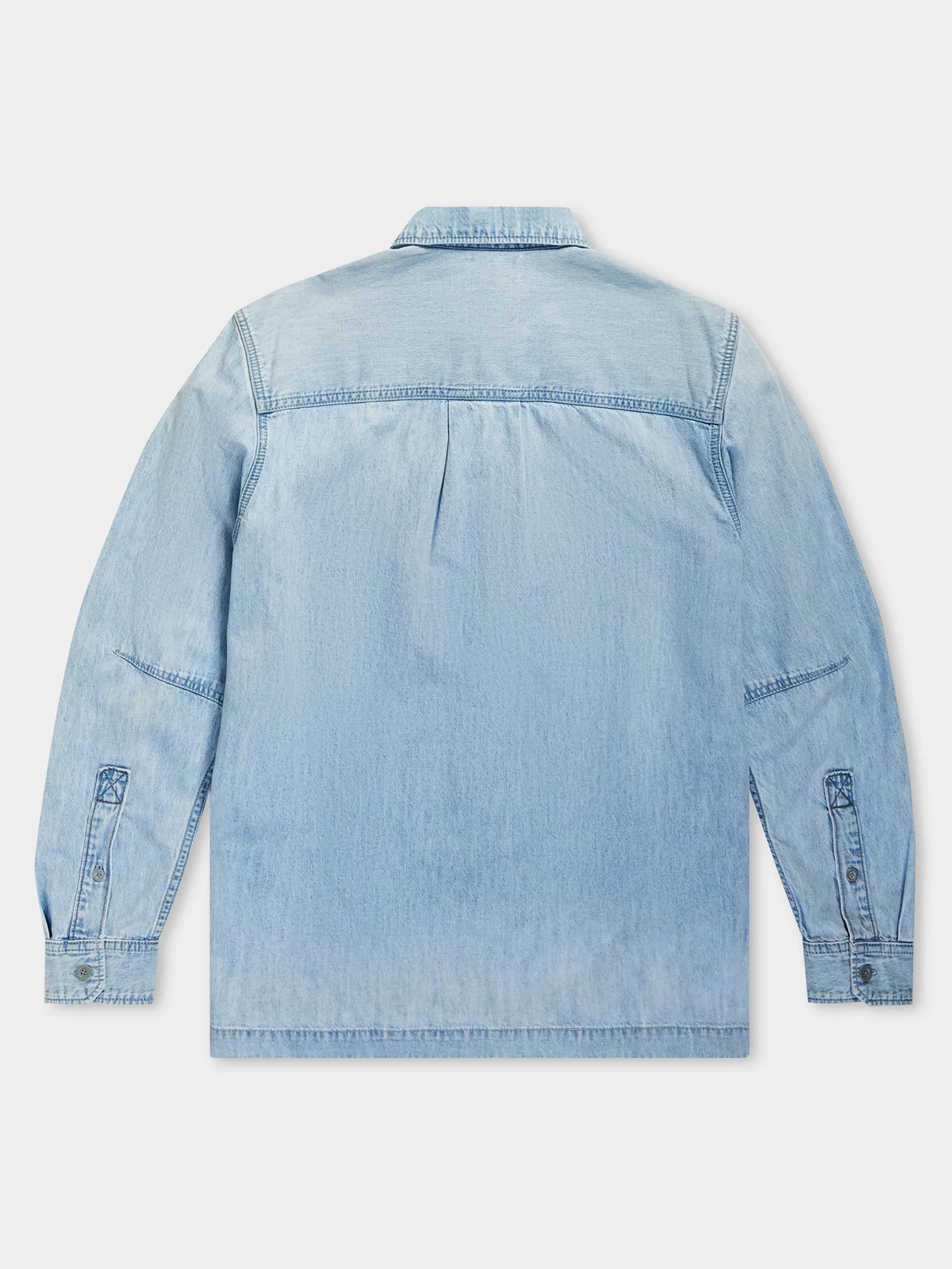1-Pocket Regular Denim Shirt - Image 7