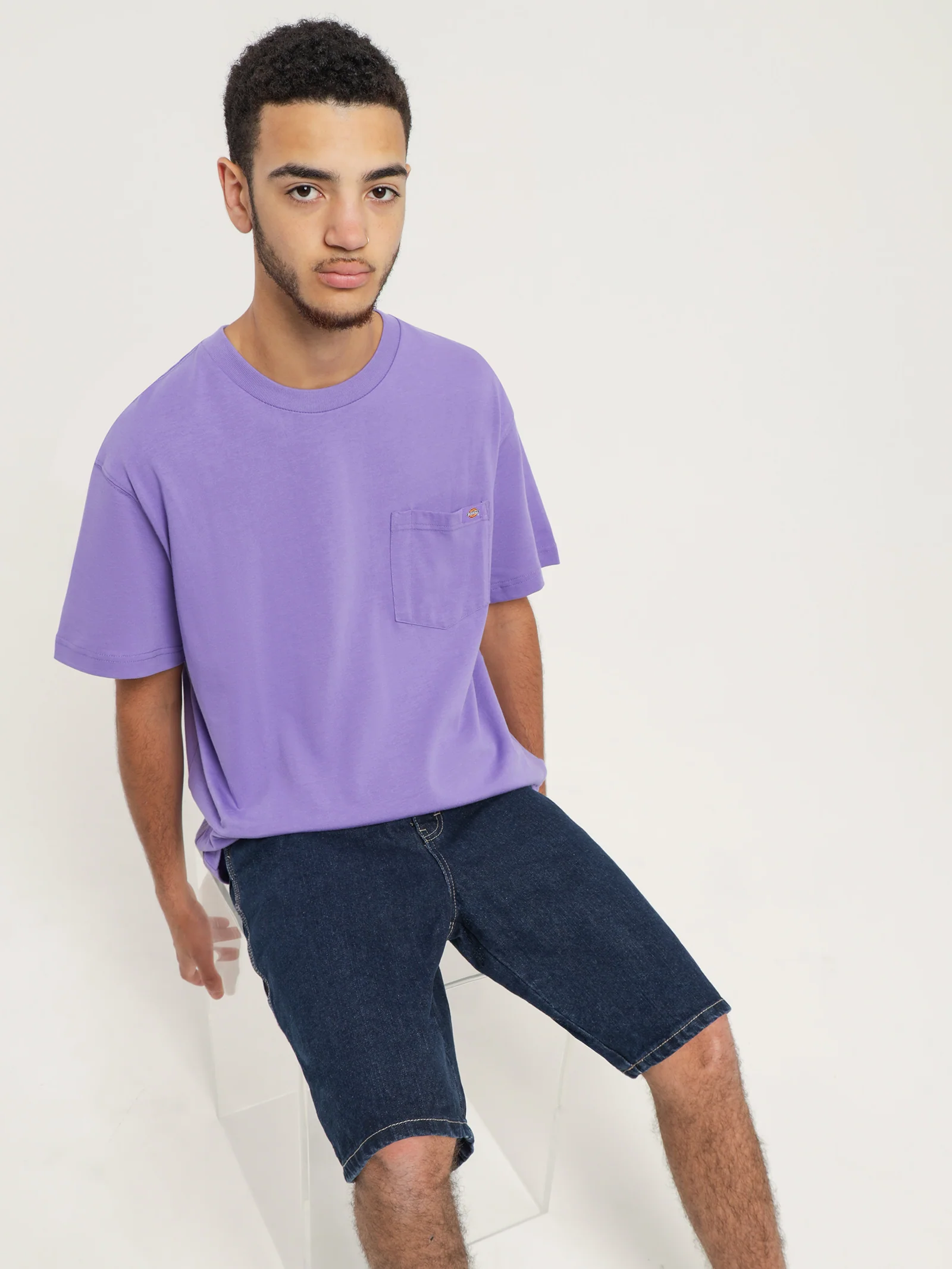 11" Relaxed Fit Denim Shorts - Image 4