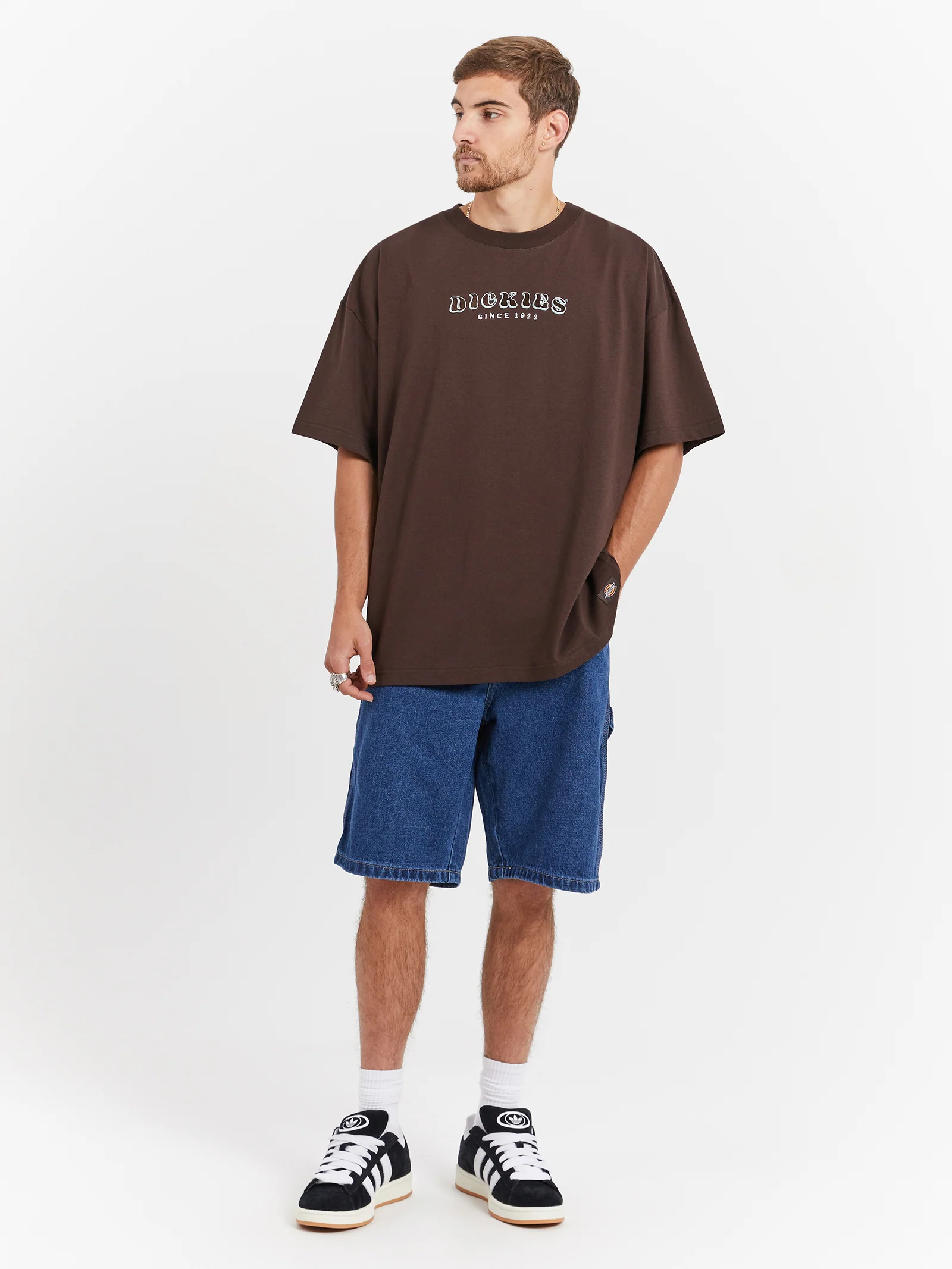 11" Relaxed Fit Denim Shorts - Image 2
