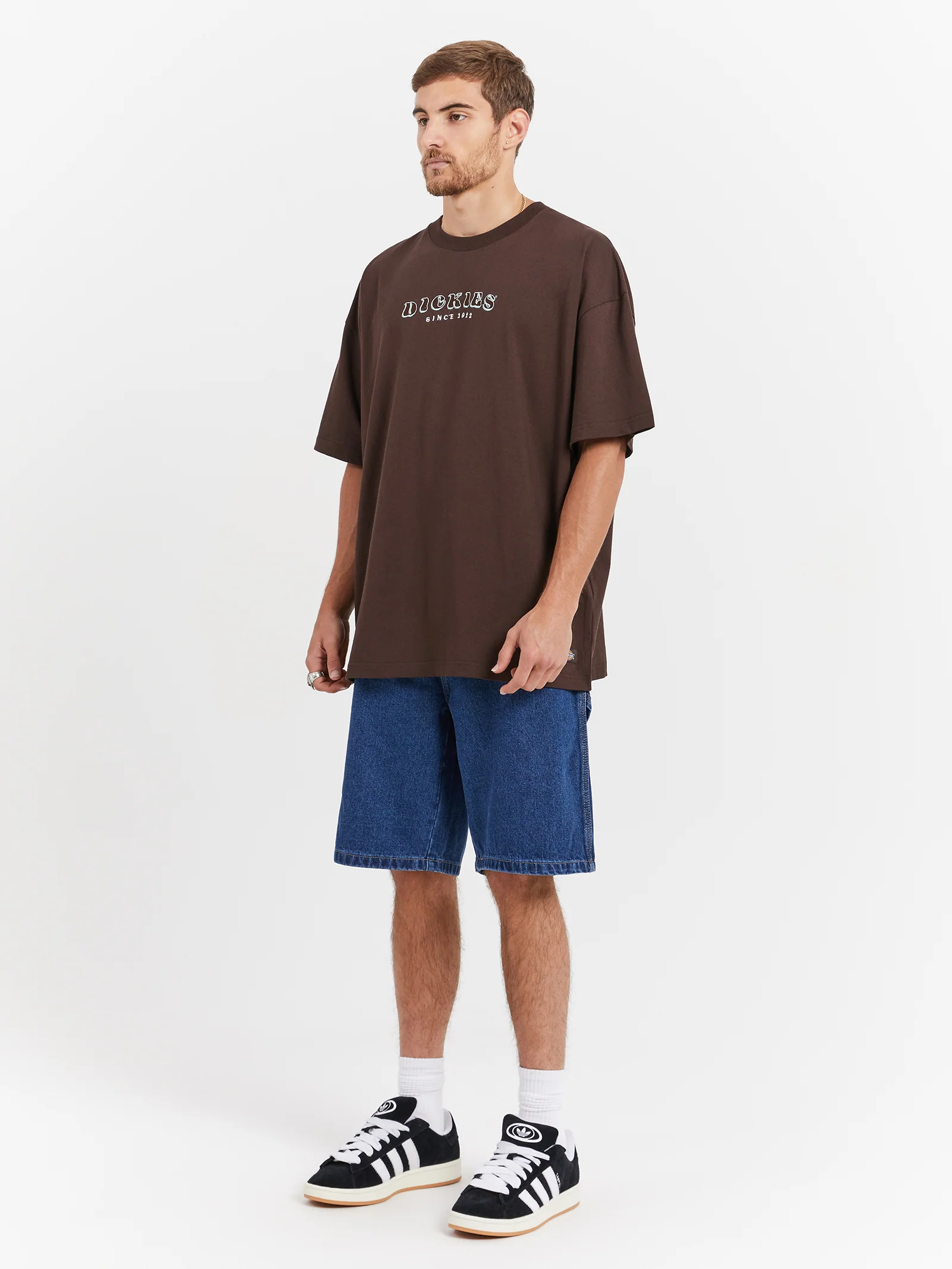11" Relaxed Fit Denim Shorts - Image 4
