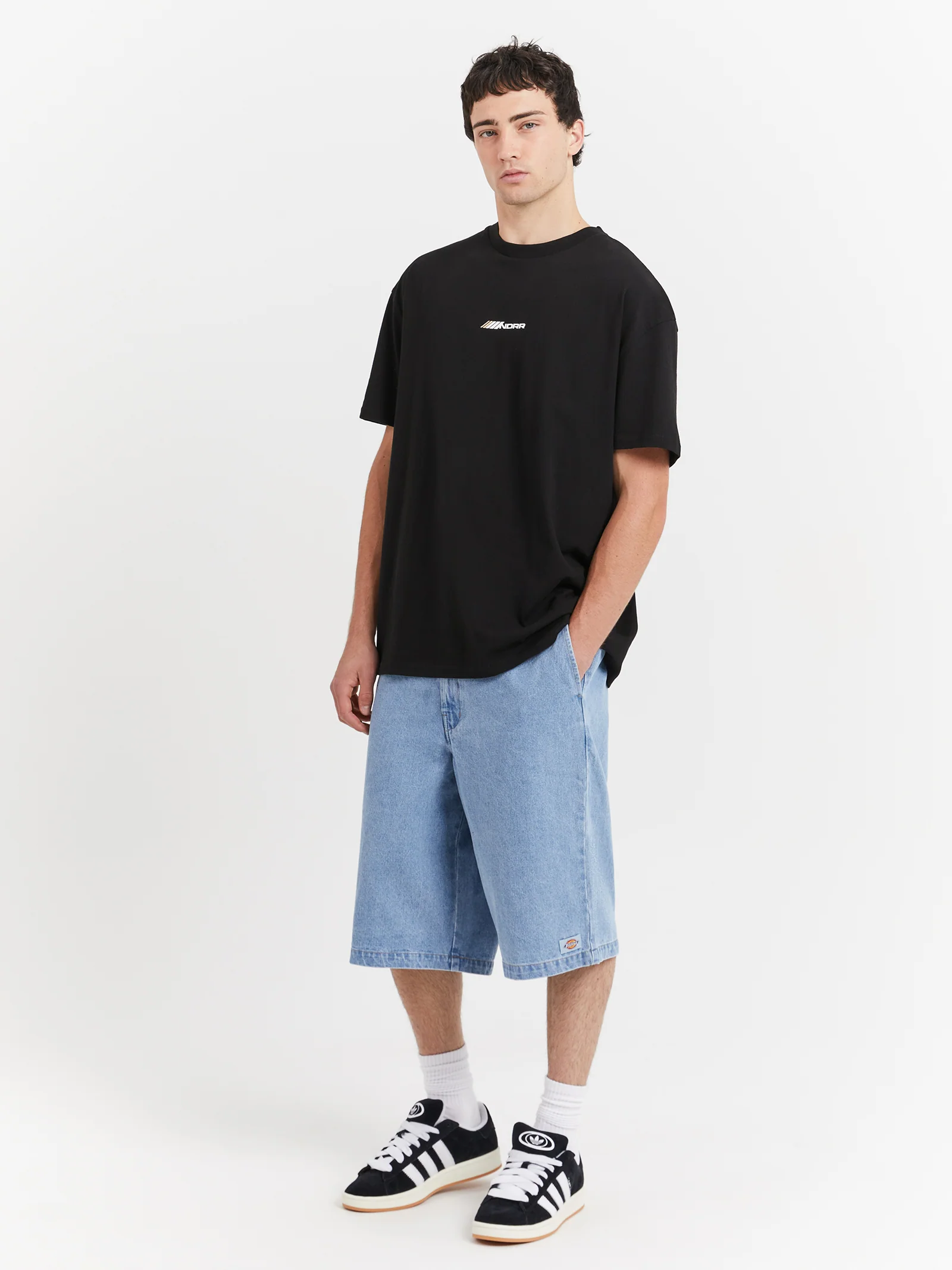 13" Denim Multi Pocket Shorts - Image 2