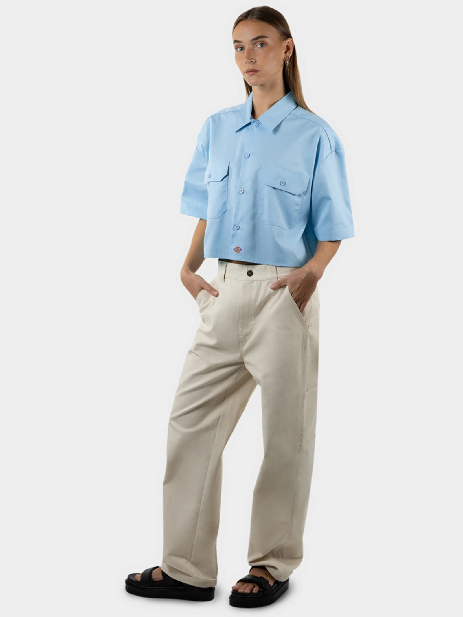 1574 Cropped Shirt - Image 2