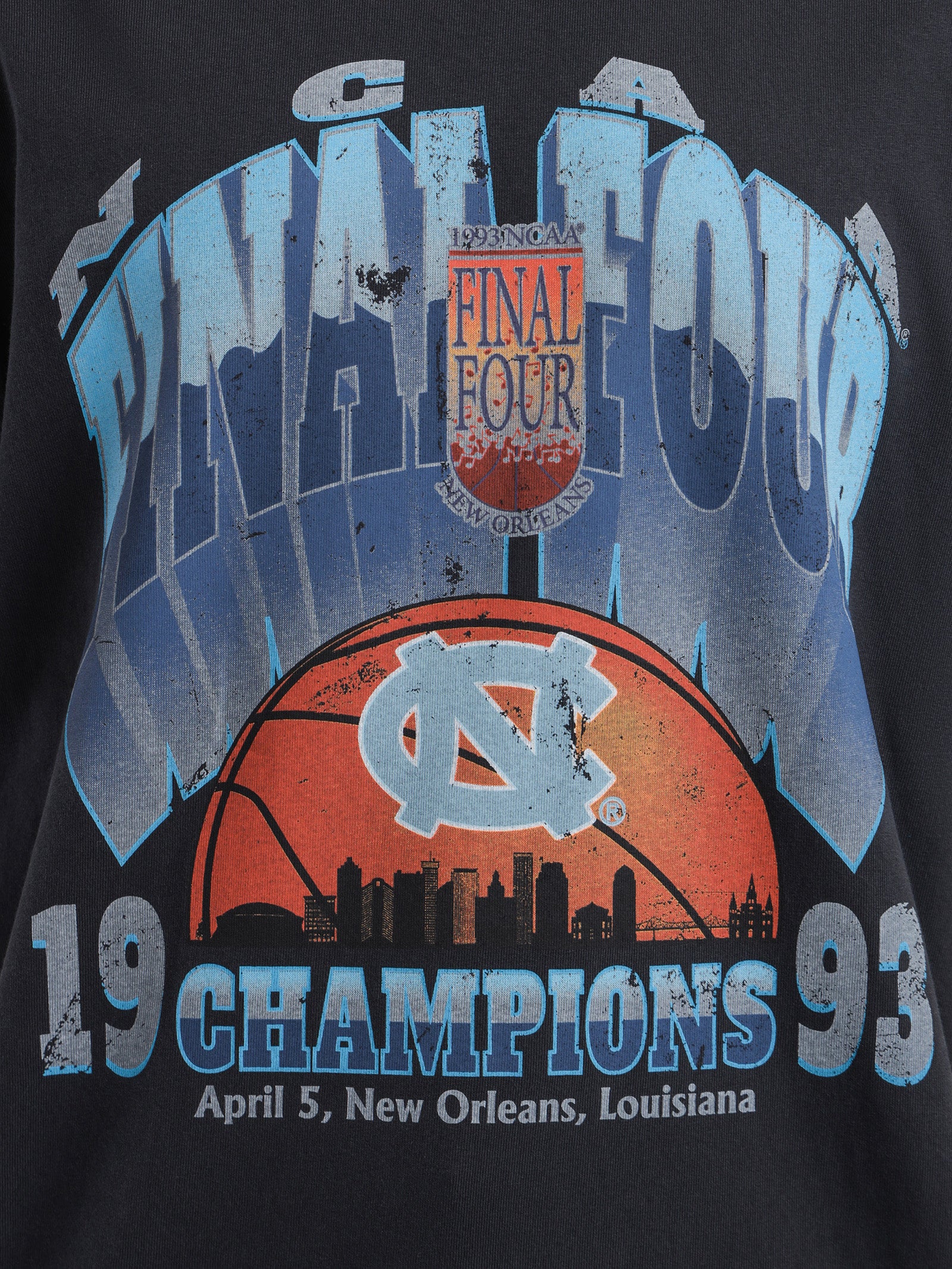 1993 UNC Final Four Champs T-Shirt - Image 4