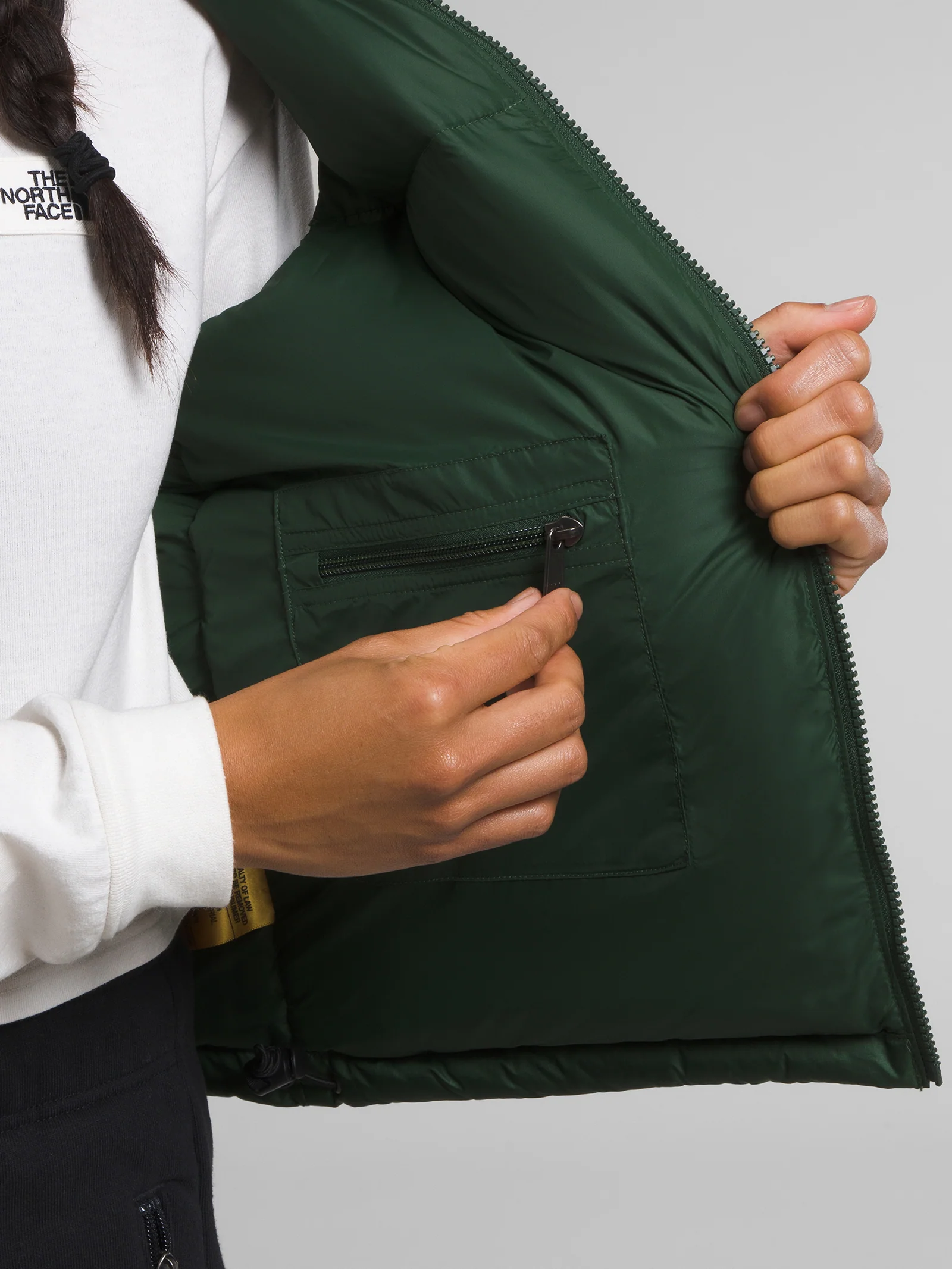 1996 Retro Nuptse Vest - Image 3
