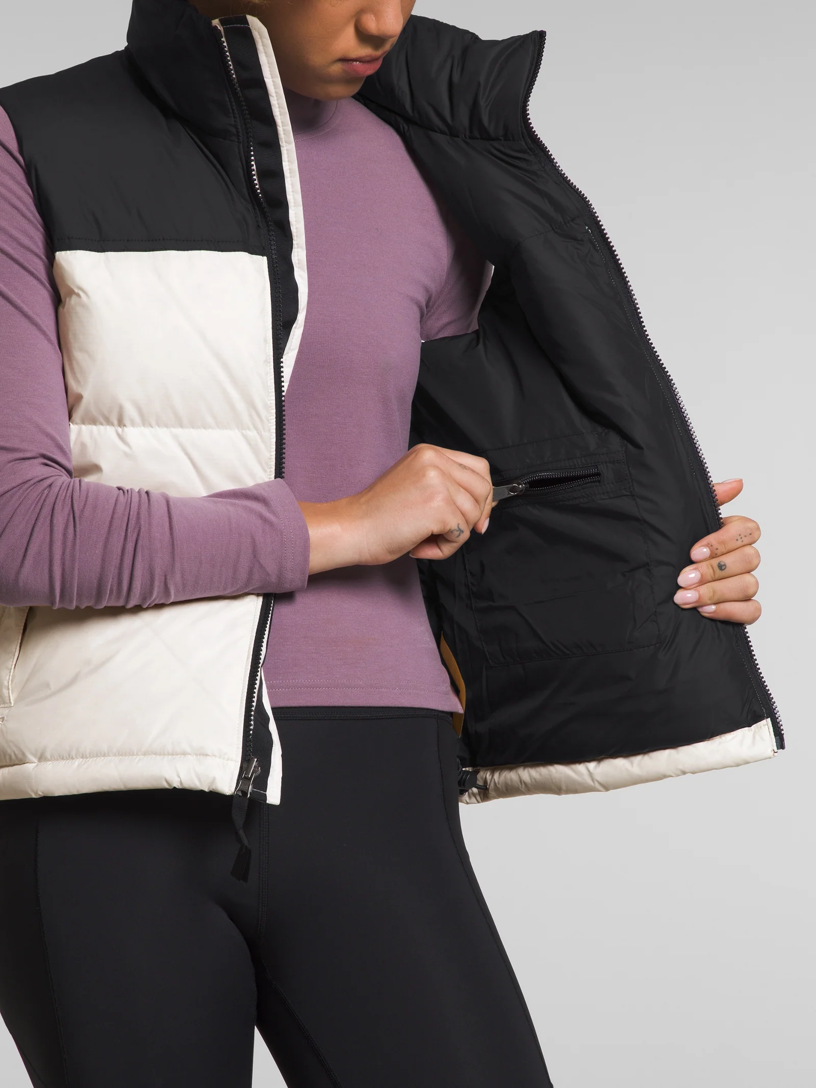 1996 Retro Nuptse Vest - Image 4