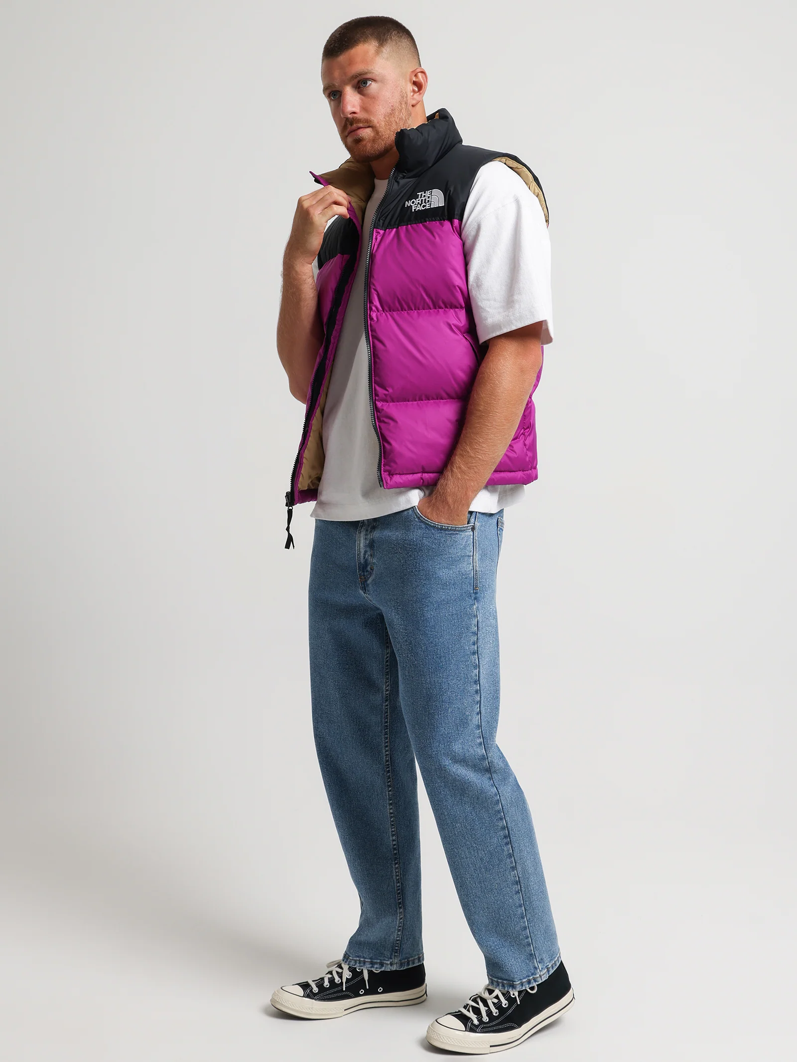 1996 Retro Nuptse Vest - Image 4