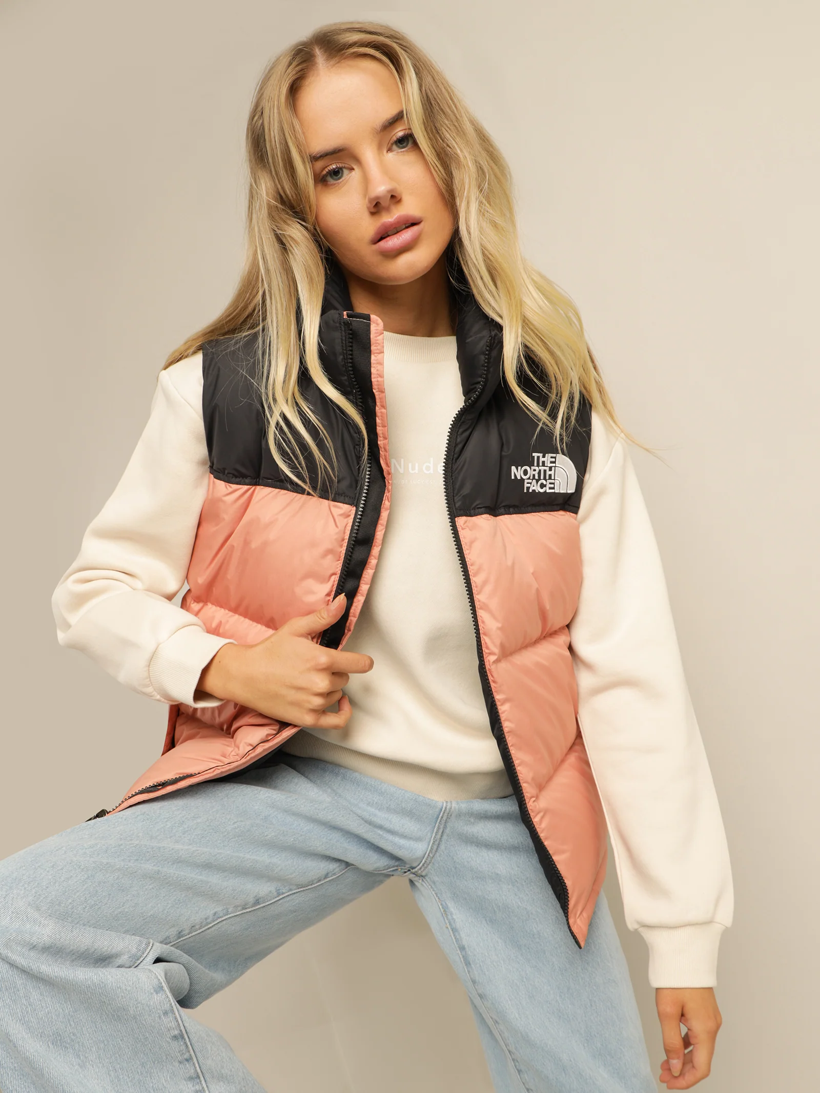 1996 Retro Nuptse Vest - Image 4