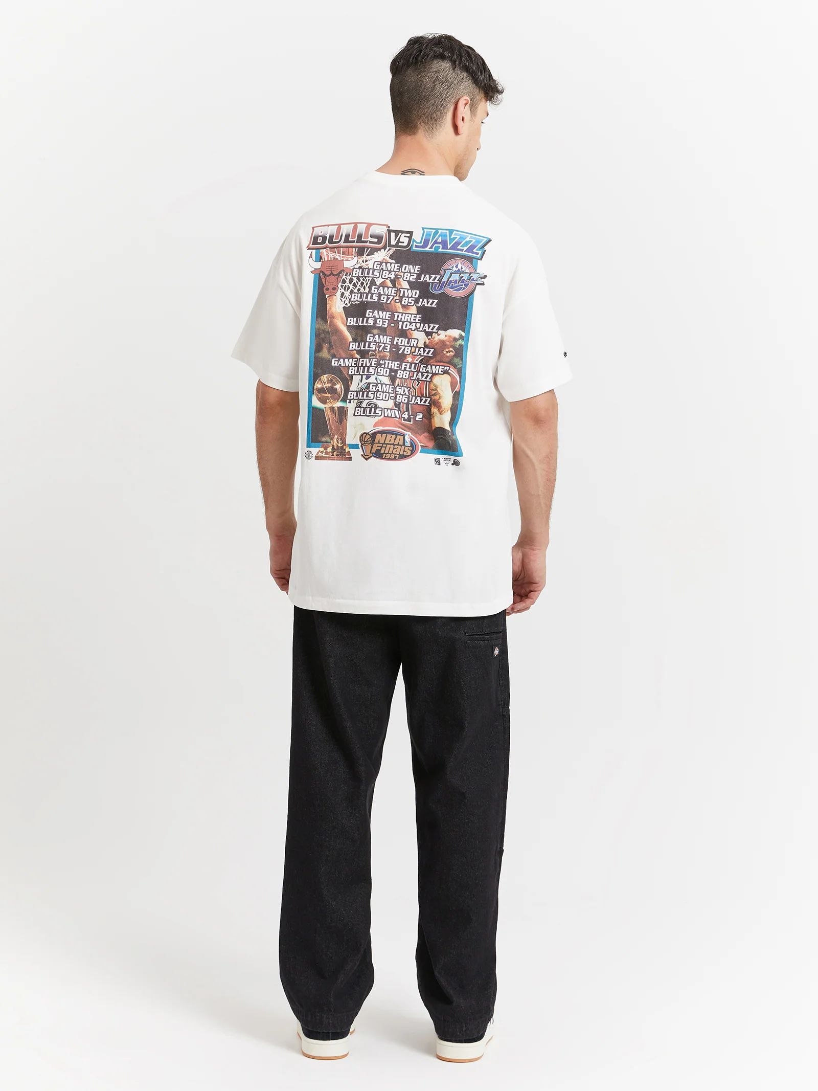 1997 NBA Finals Vs T-Shirt - Image 5