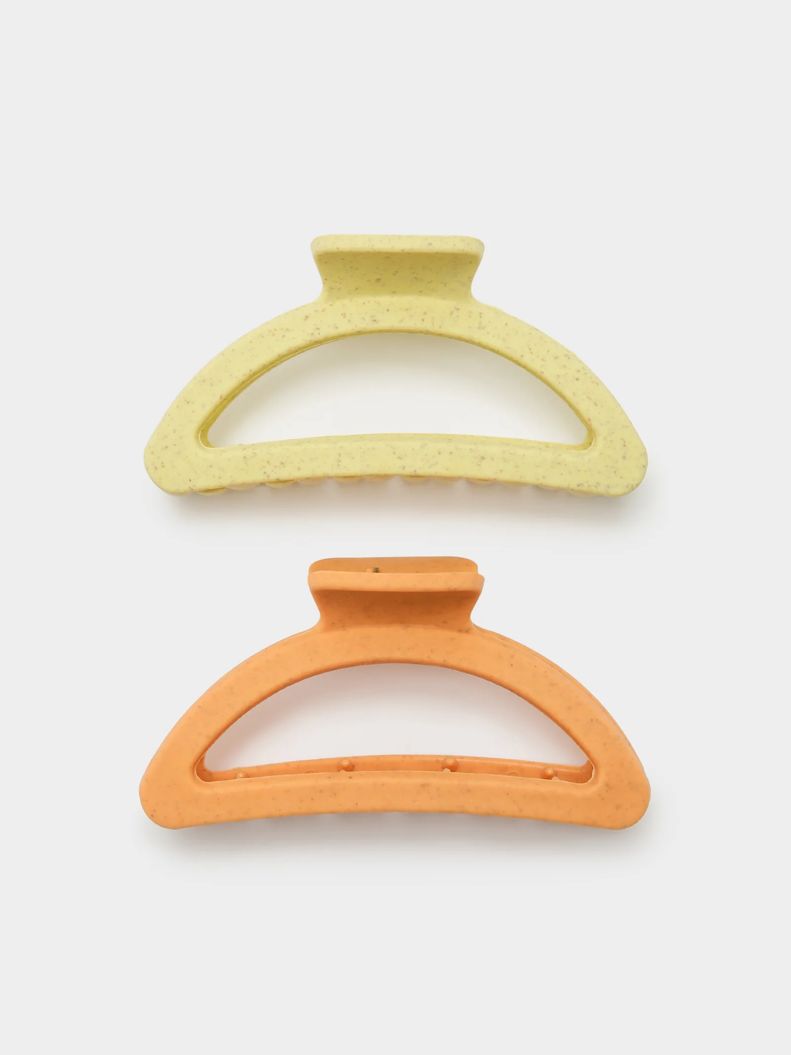 2 Pack Speckled Semi Circle Claw Clips - Image 2