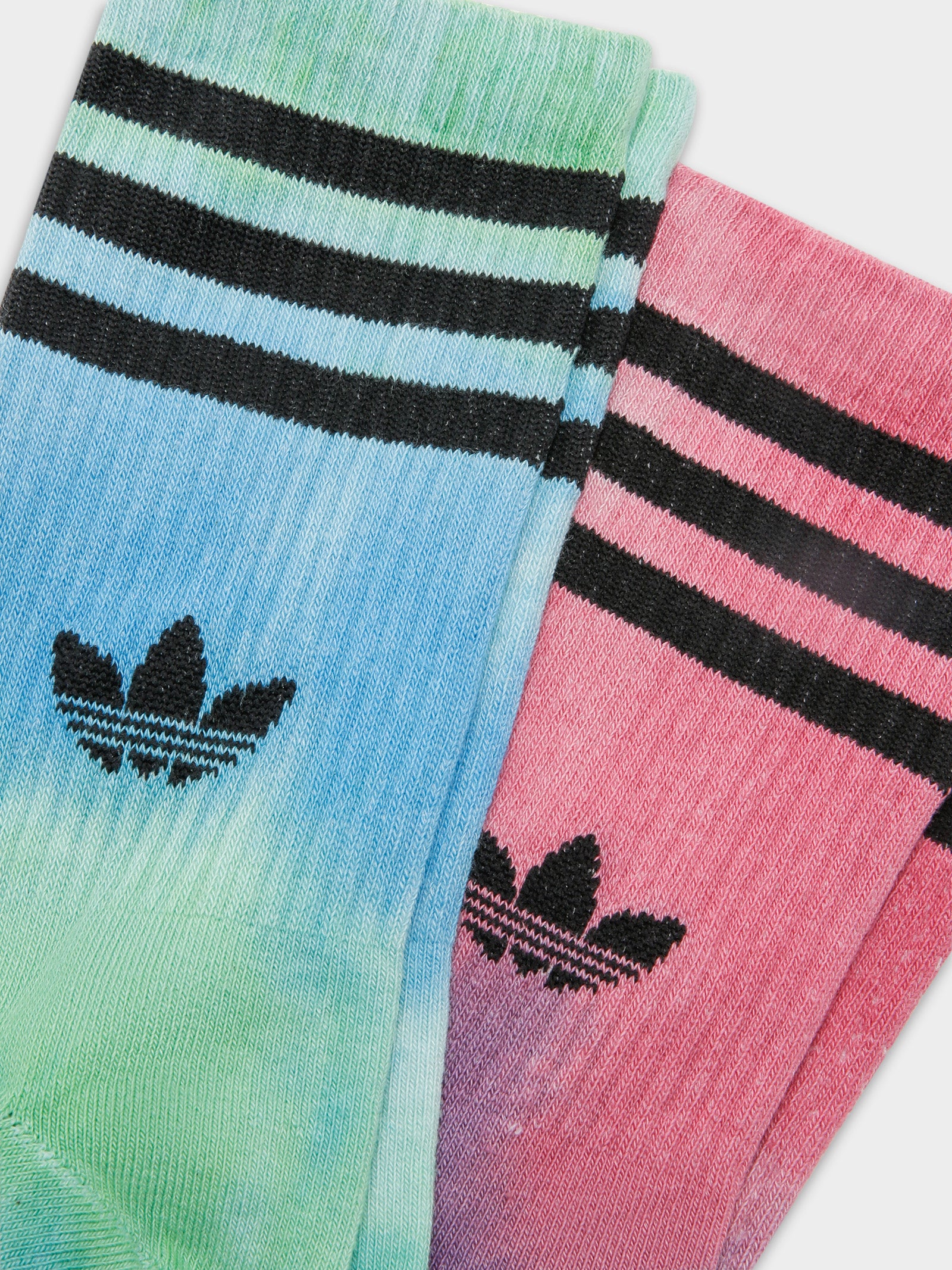 2 Pairs of Batik Tiedye Crew Socks - Image 2