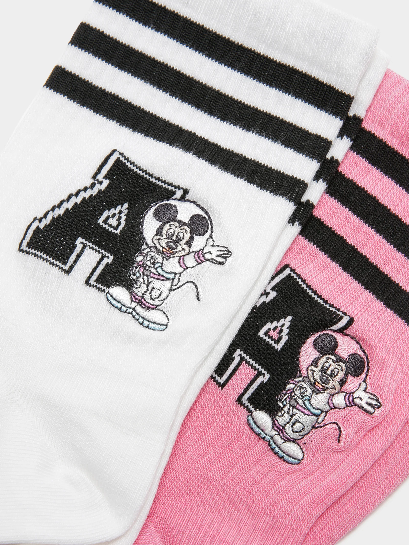 2 Pairs of Disney Crew Socks - Image 3