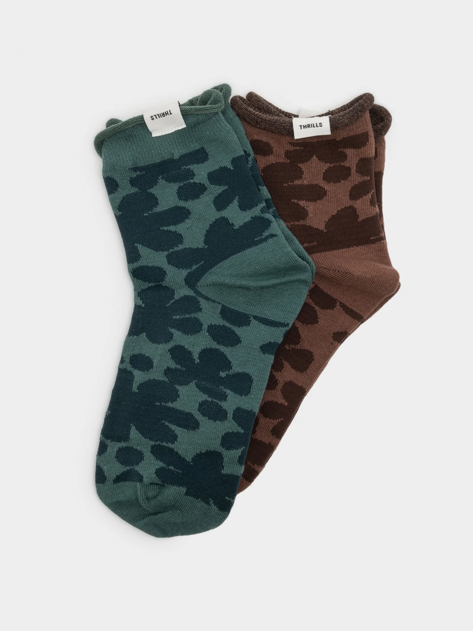 2 Pairs of Layla Crew Socks