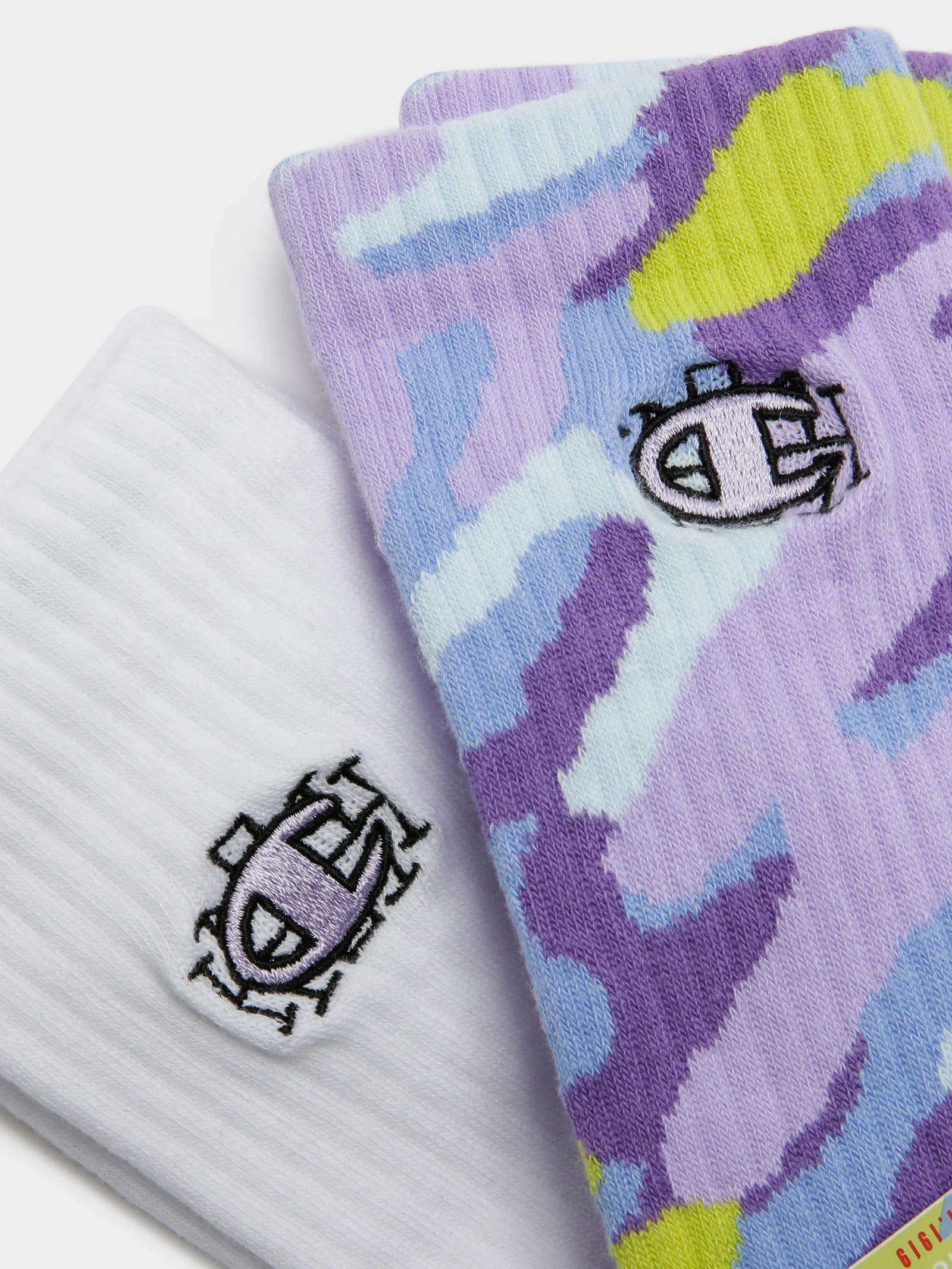 2 Pairs of Lifestyle Homie Crew Socks - Image 2
