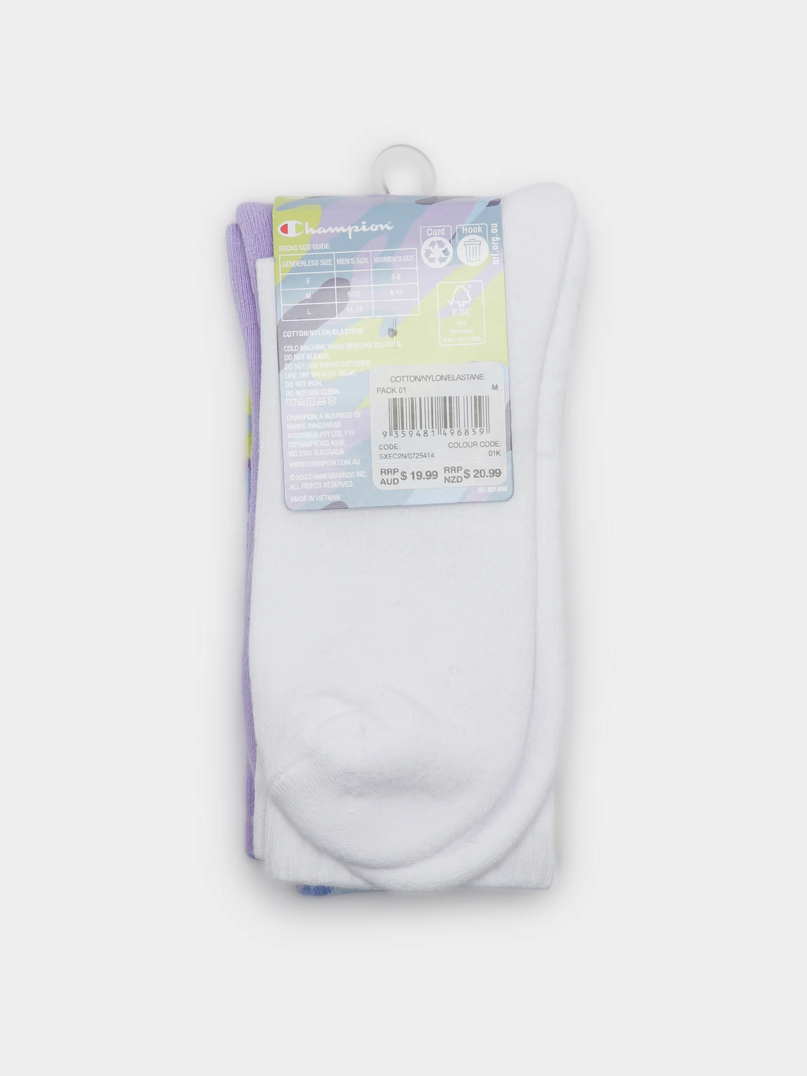 2 Pairs of Lifestyle Homie Crew Socks - Image 3