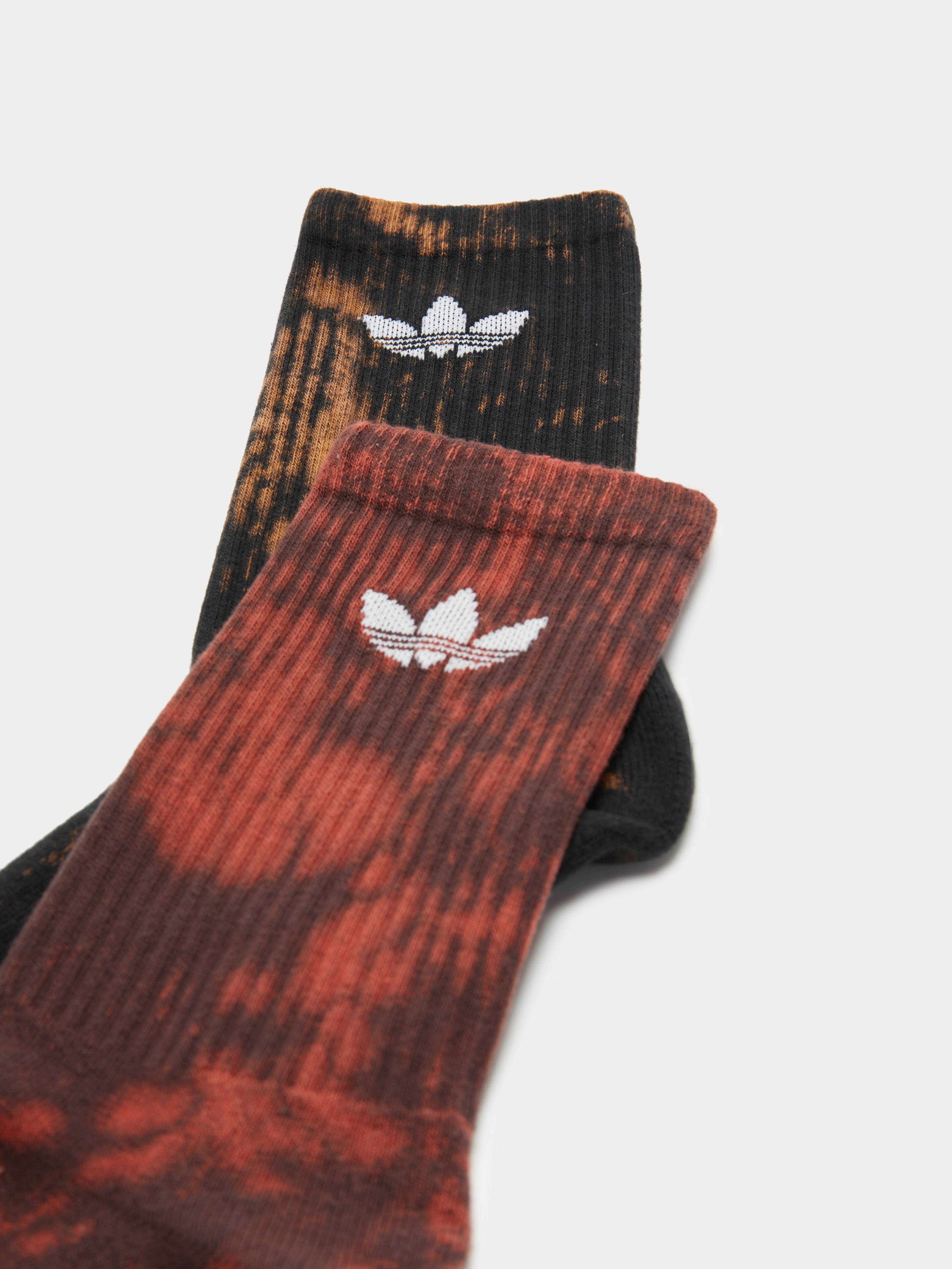 2 Pairs of Tie Dye Crew Socks - Image 2