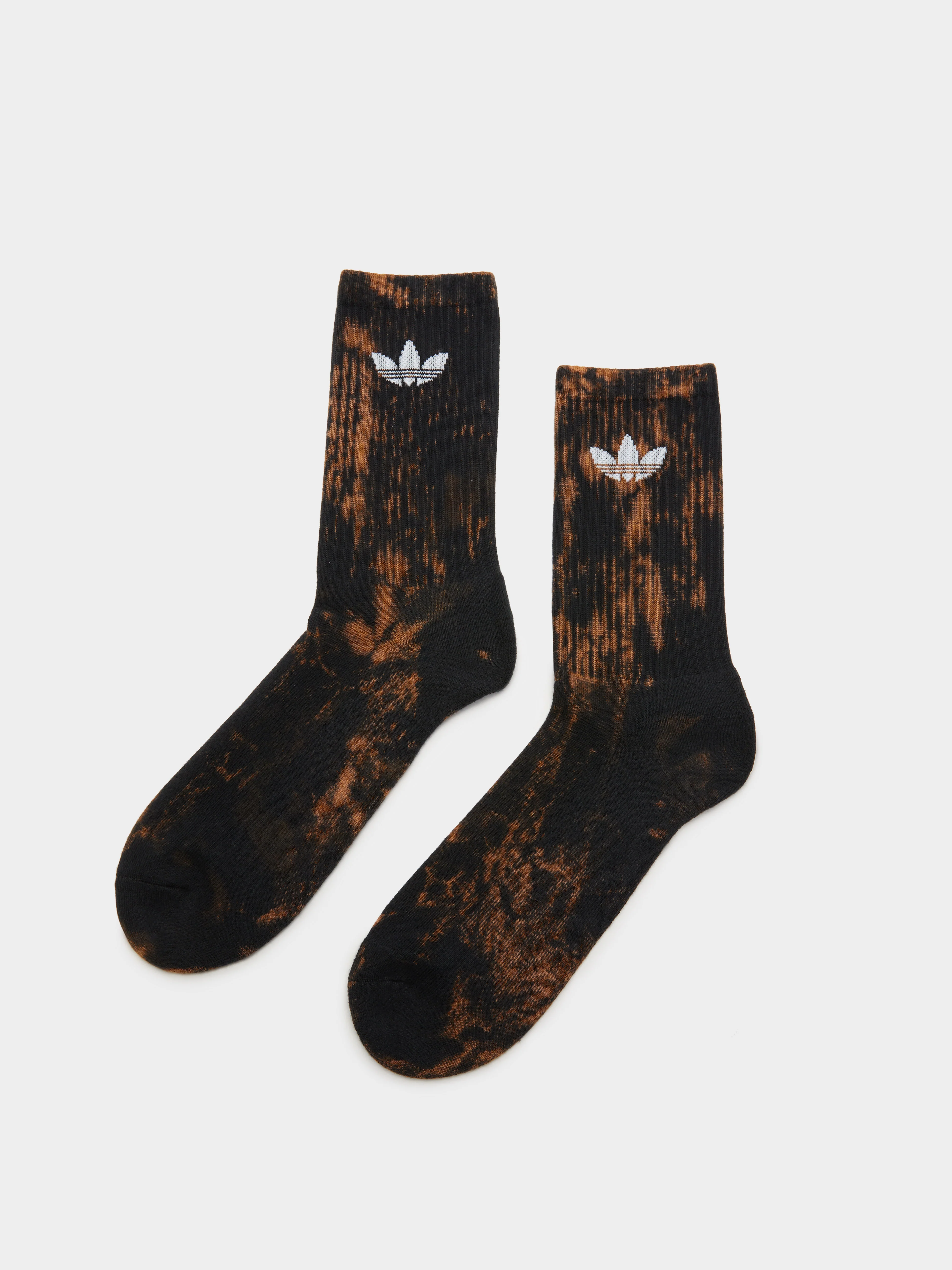 2 Pairs of Tie Dye Crew Socks - Image 3