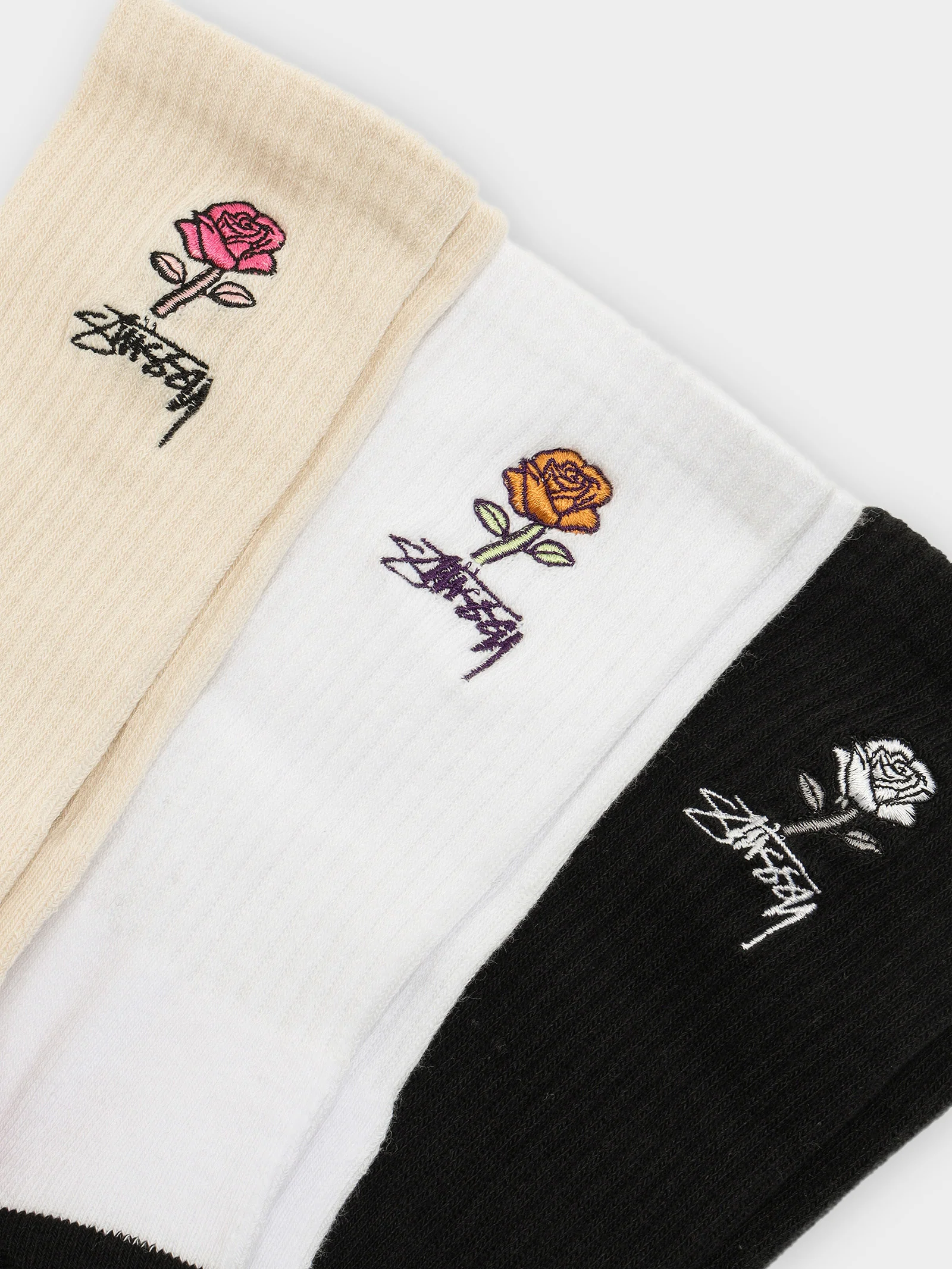 3 Pairs of 80 Rose Socks - Image 2