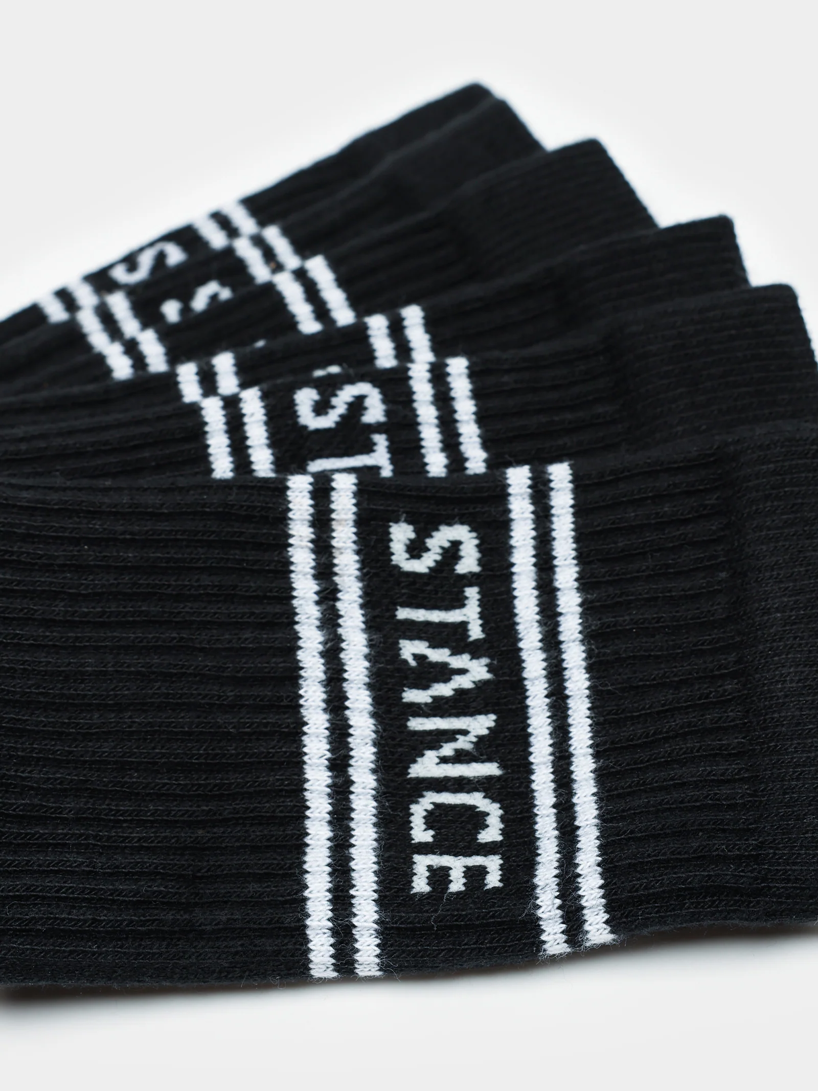 3 Pairs of Basic Crew Socks - Image 2