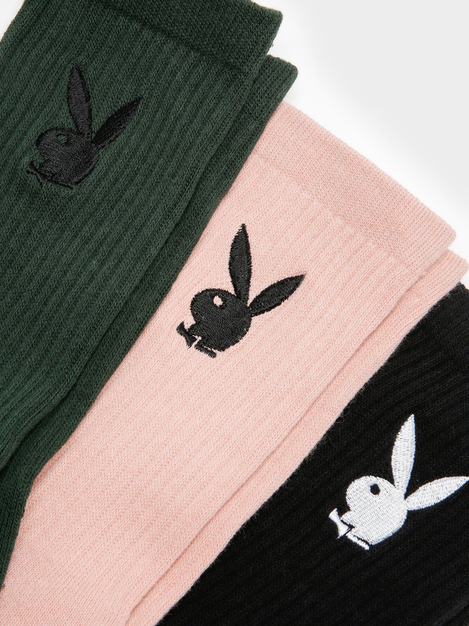 3 Pairs of Bunny Basics Crew Socks - Image 2