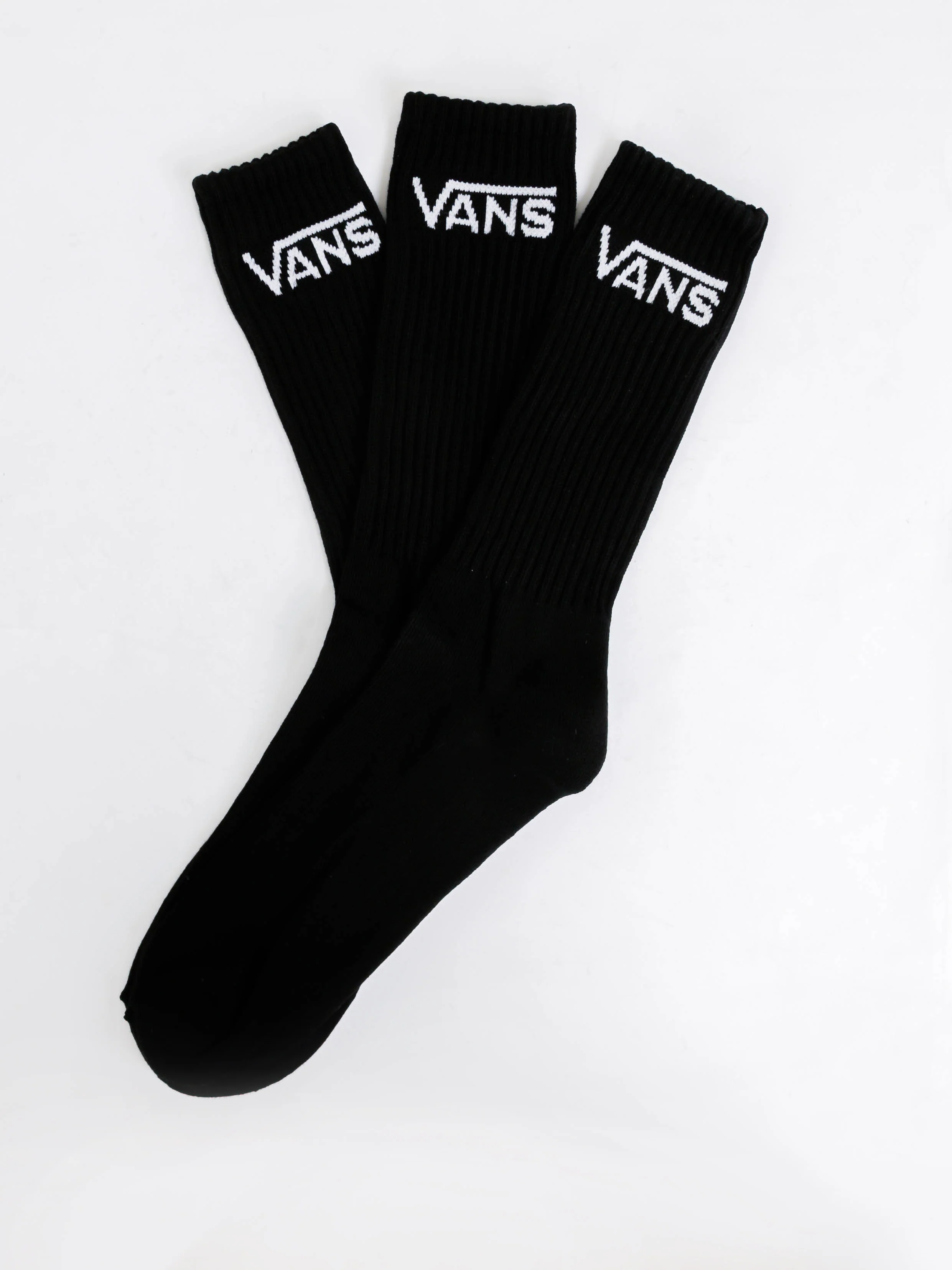 3 Pairs of Classic Crew Socks