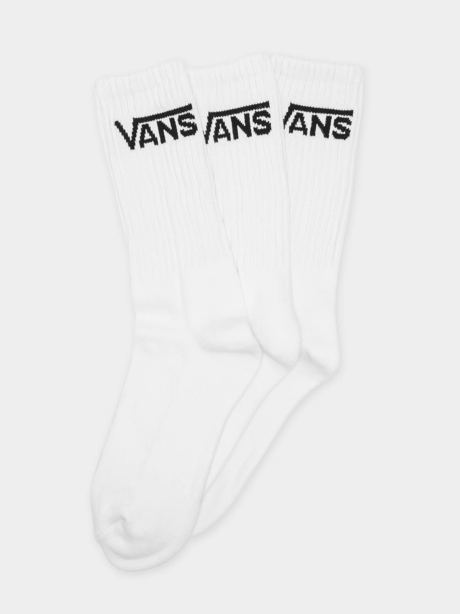 3 Pairs of Classic Crew Socks