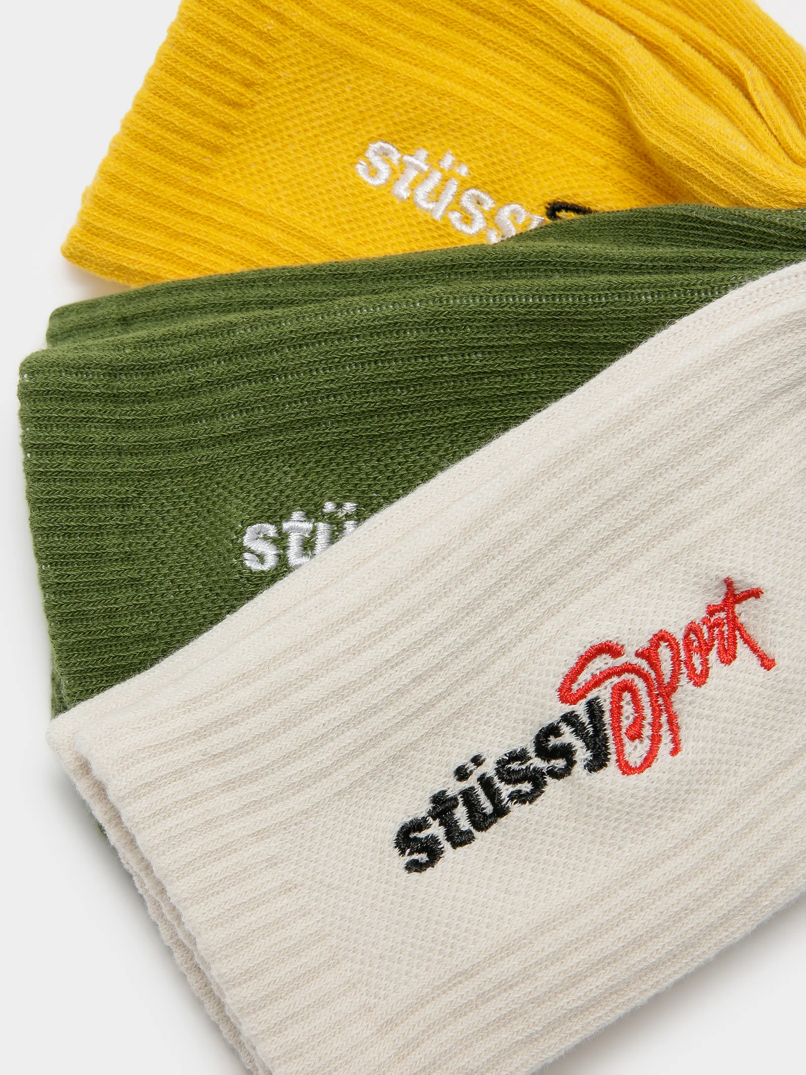 3 Pairs of Stussy Sport Socks - Image 2