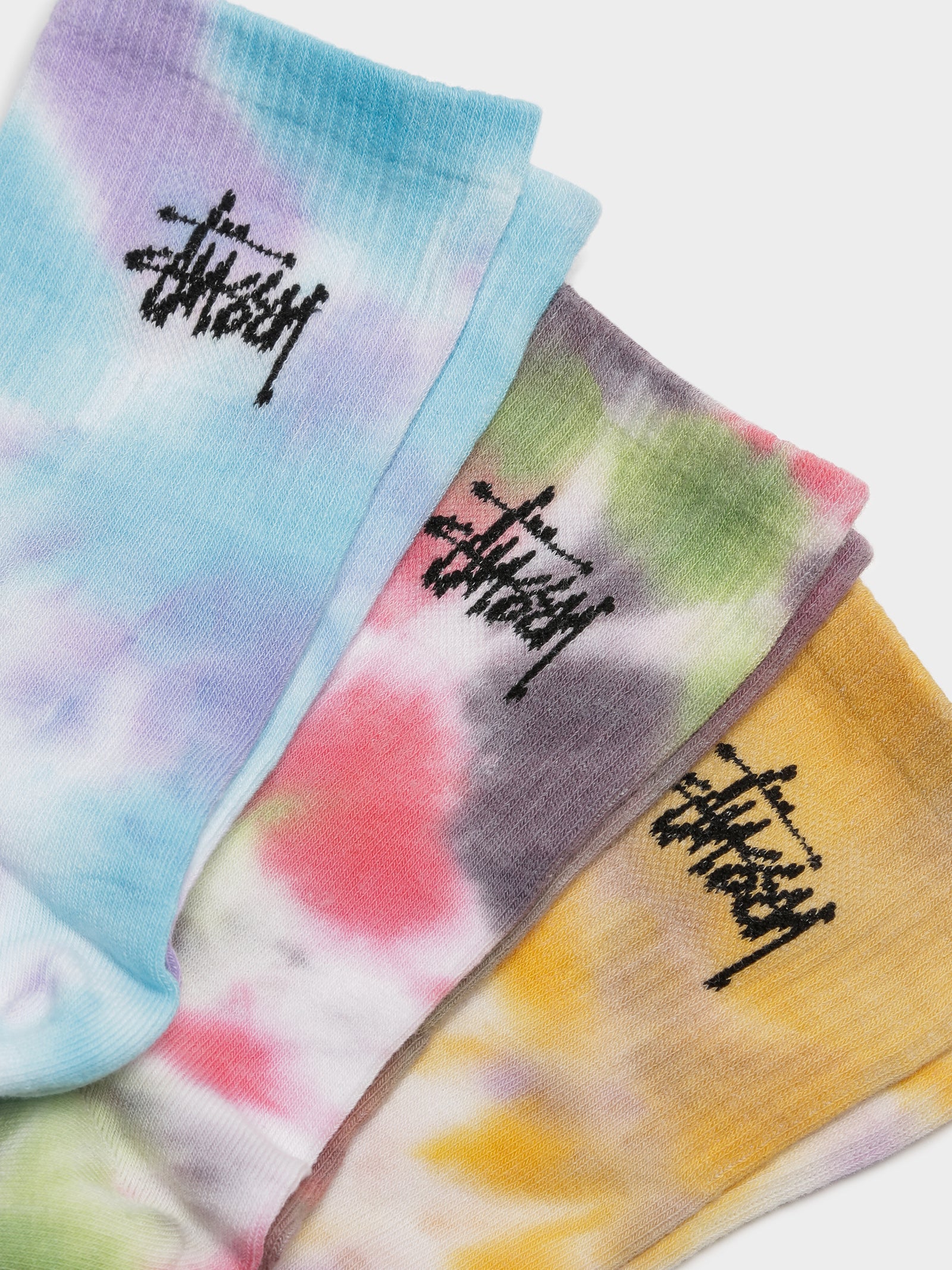 3 Pairs of Tie Dye Socks - Image 2