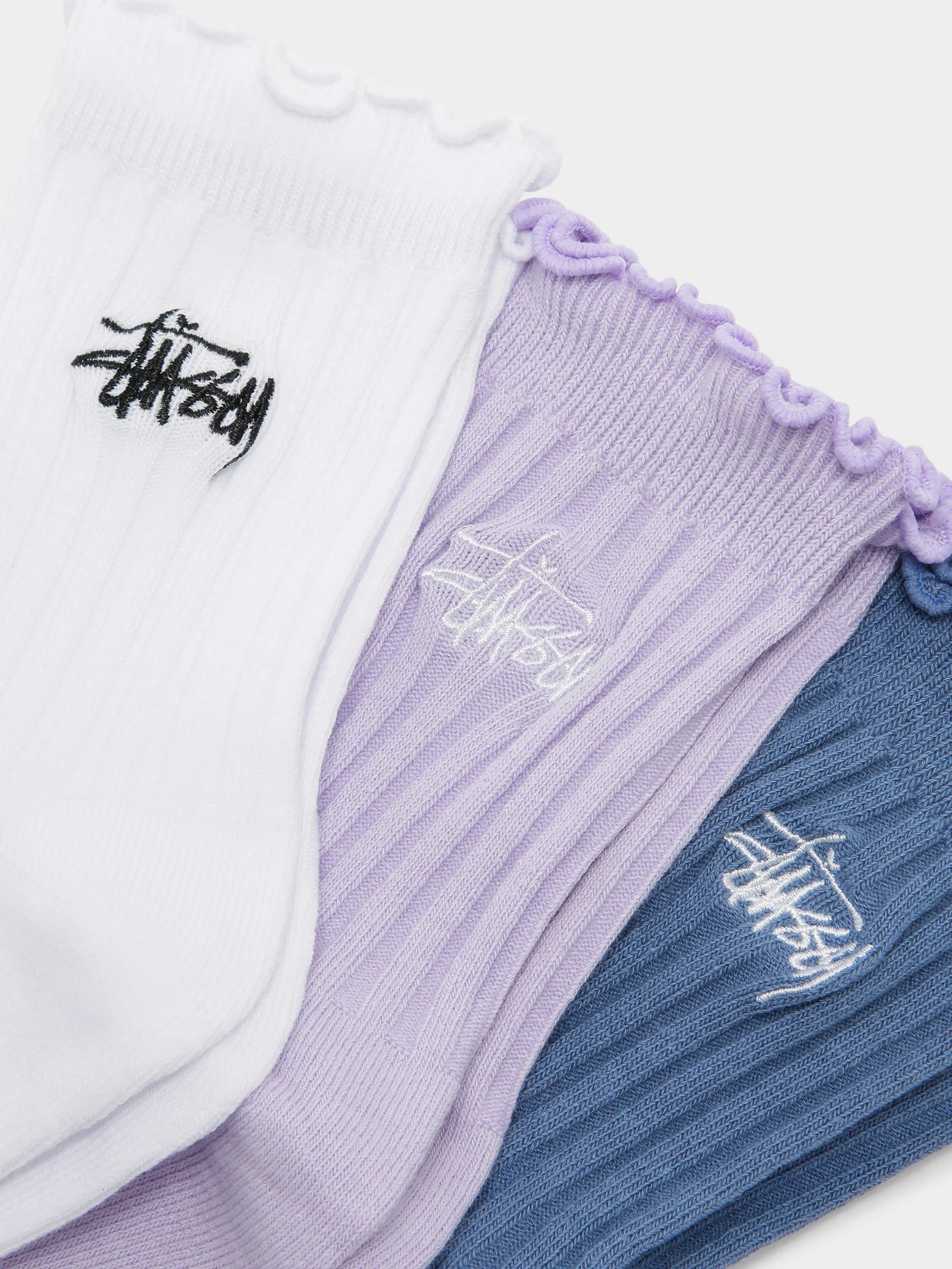 3 Pairs of Womens Graffiti Socks - Image 2