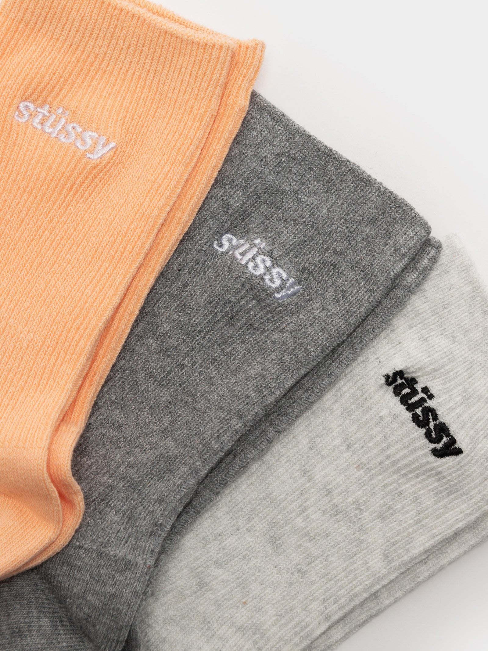 3 Pairs of Womens Rib Sock - Image 2