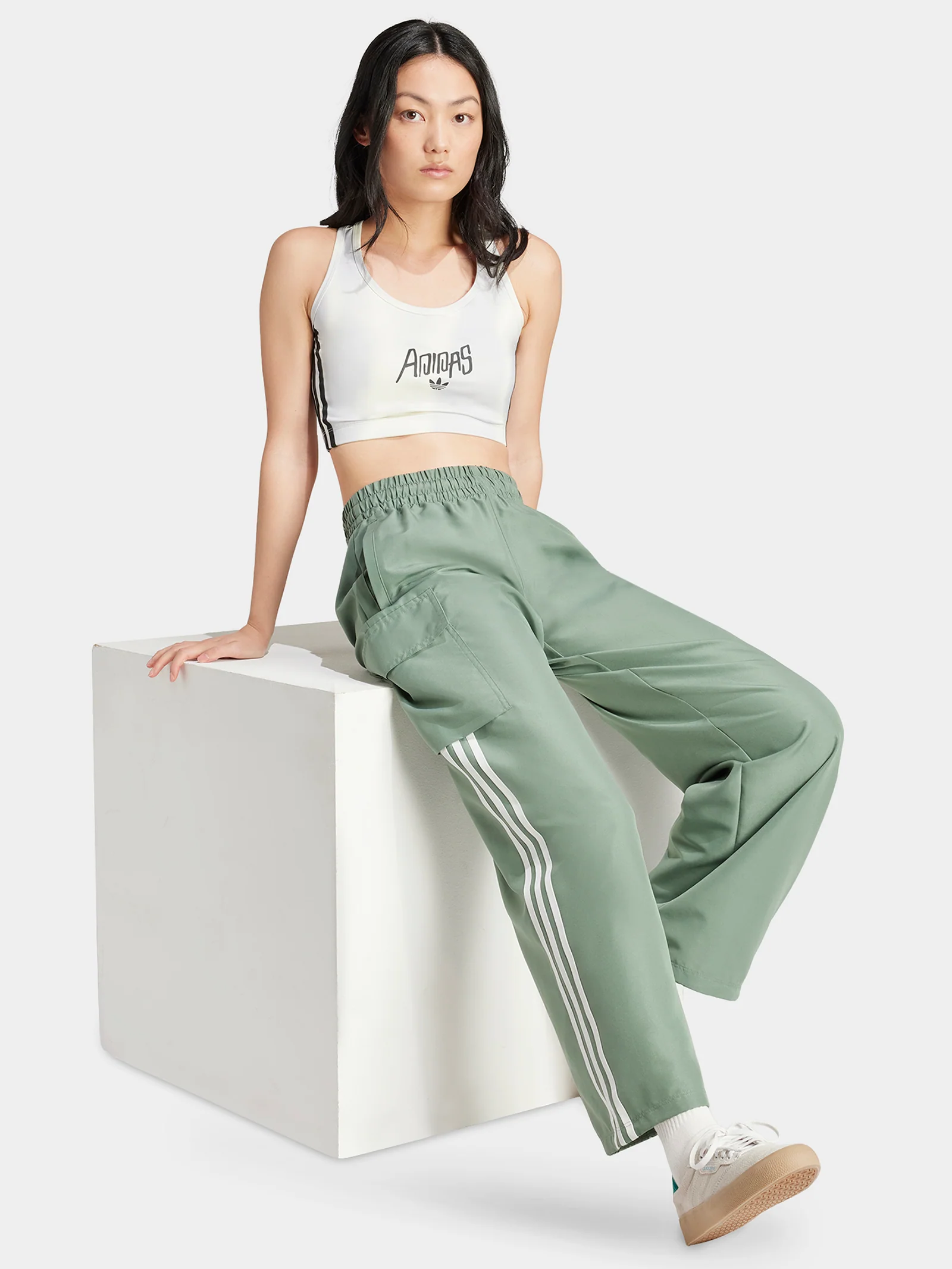 3 Stripe Cargo Pants - Image 2