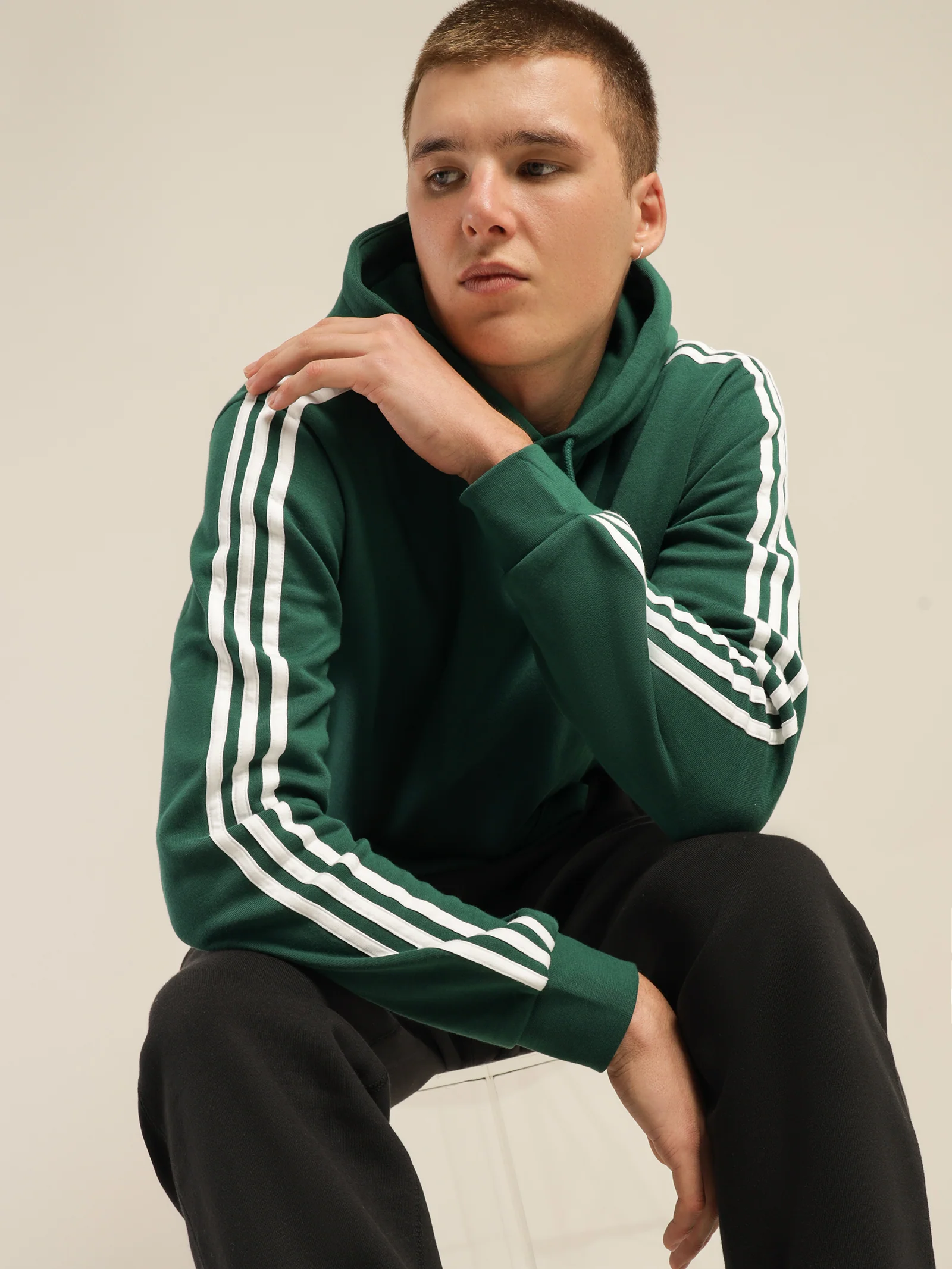 3 Stripes Hoodie - Image 6