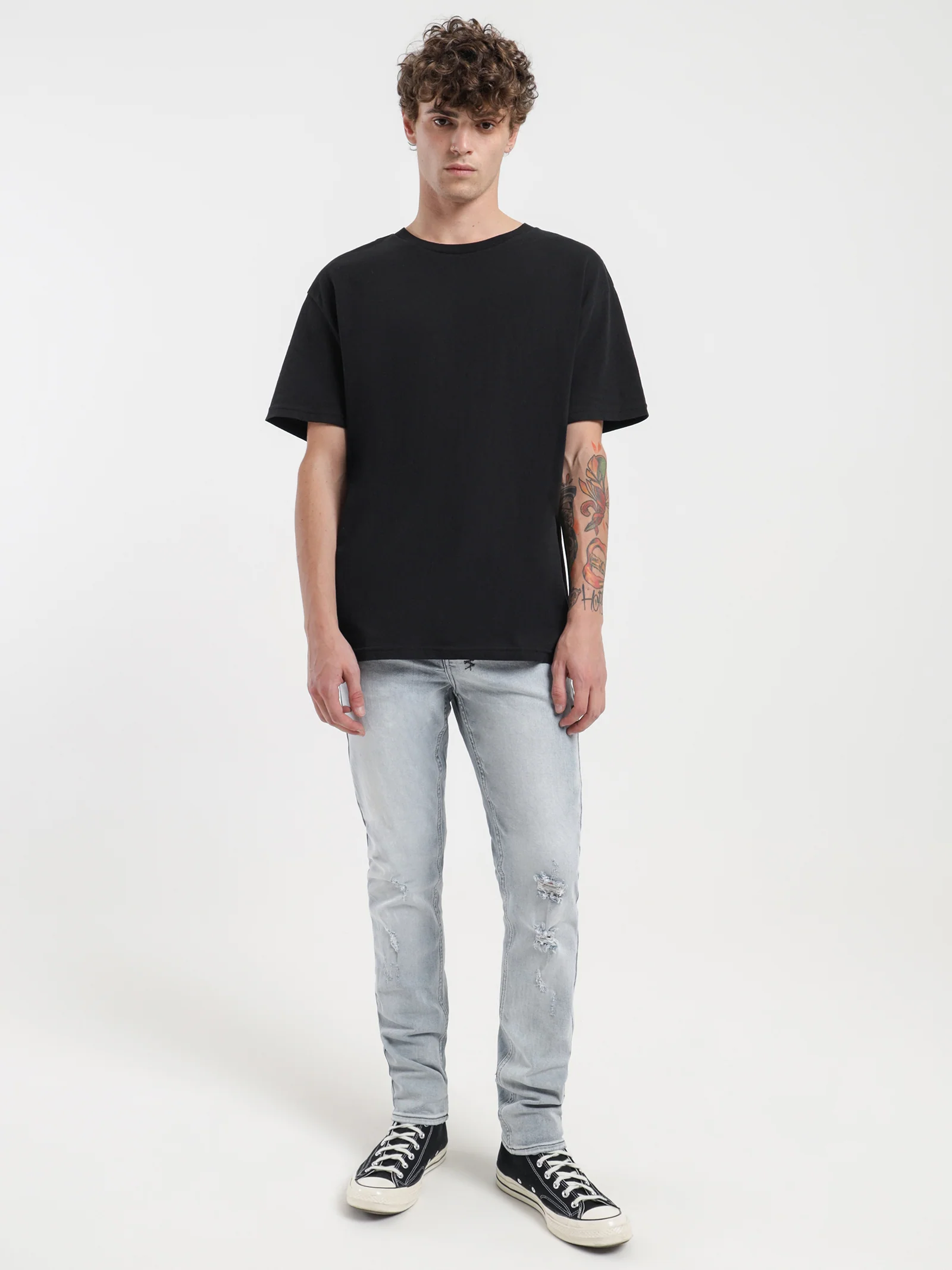 4 x 4 Biggie Short Sleeve T-Shirt - Image 3