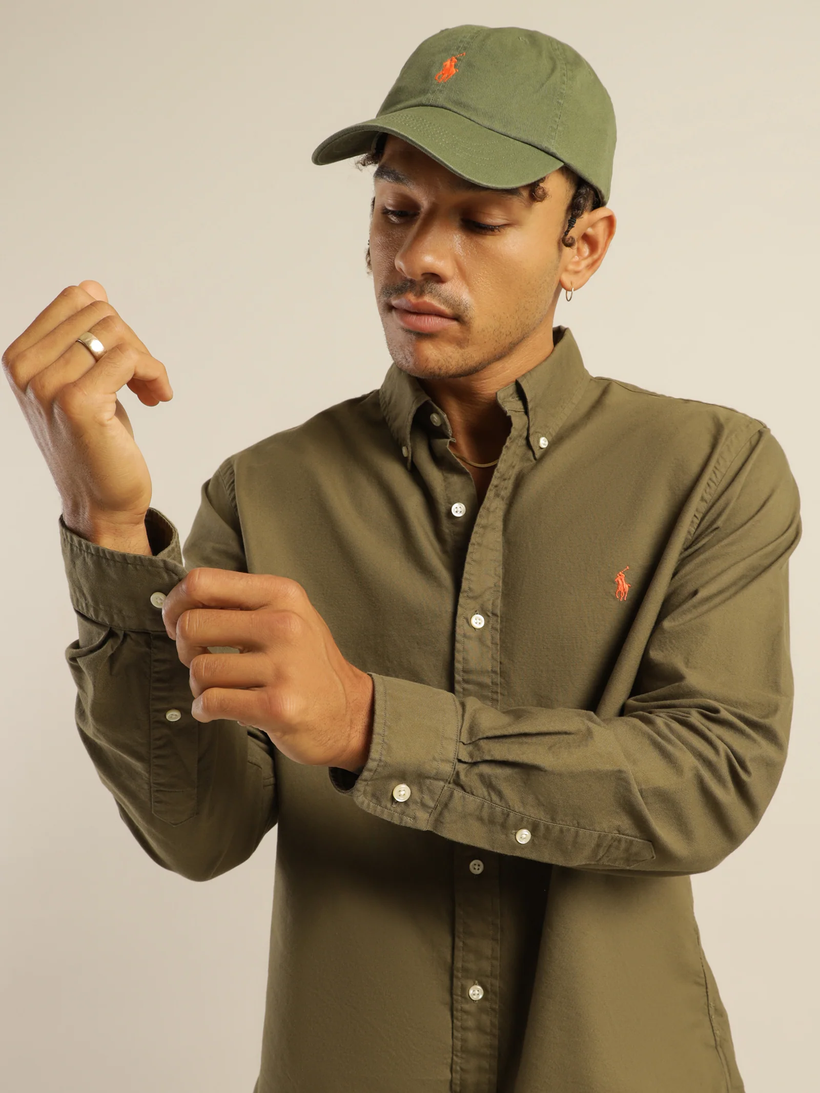 40/1 GD Oxford Long Sleeve Shirt - Image 4