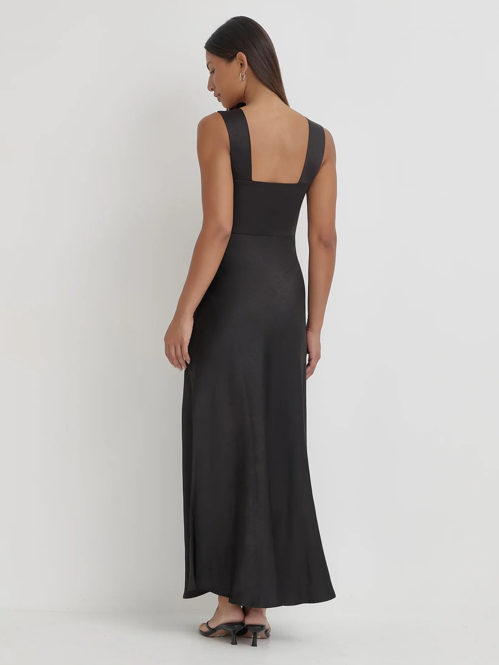 Satin Lace Slip Dress Kelsey - Image 3