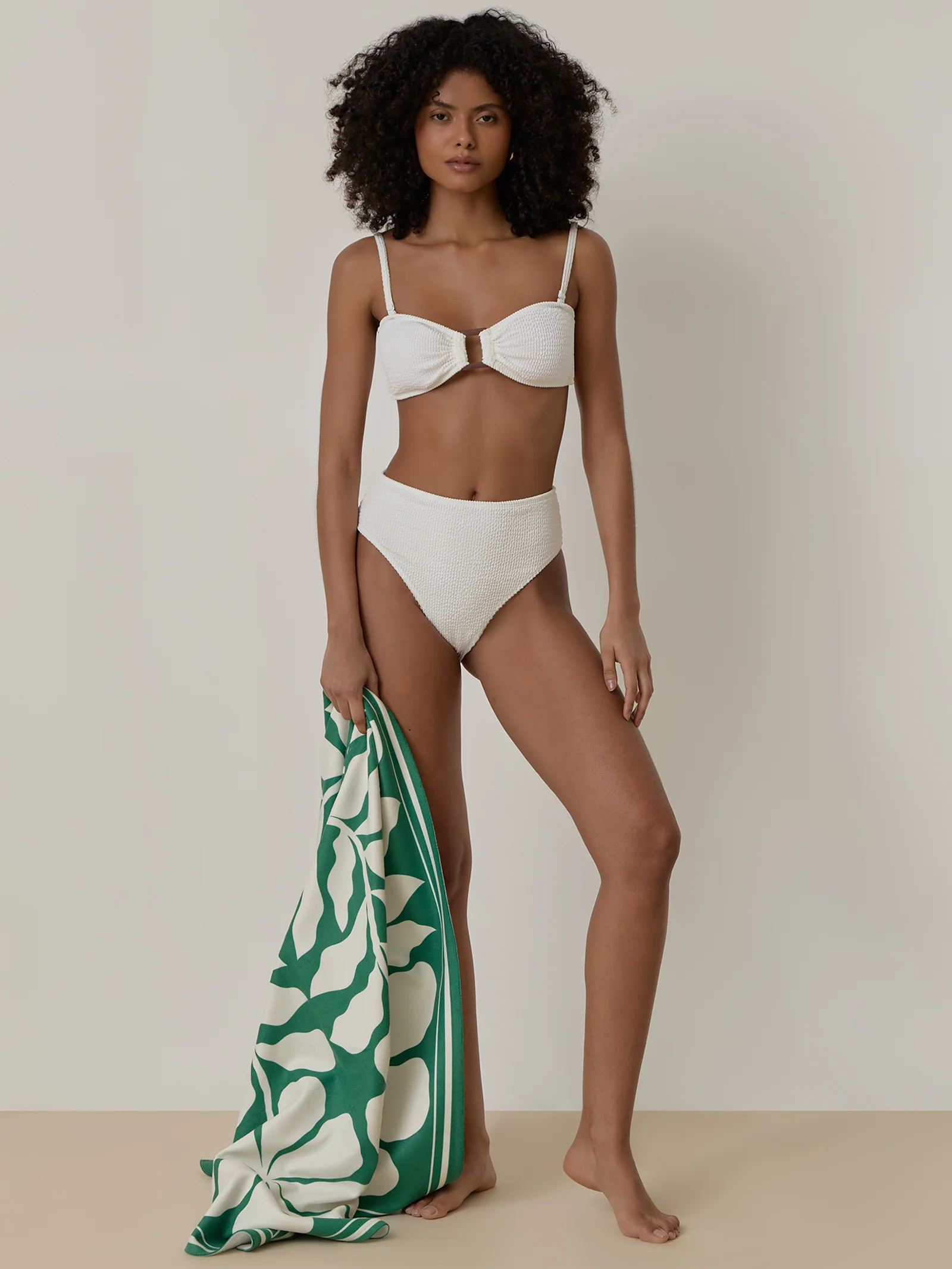 Lulu Bikini Bottom - White - Image 4