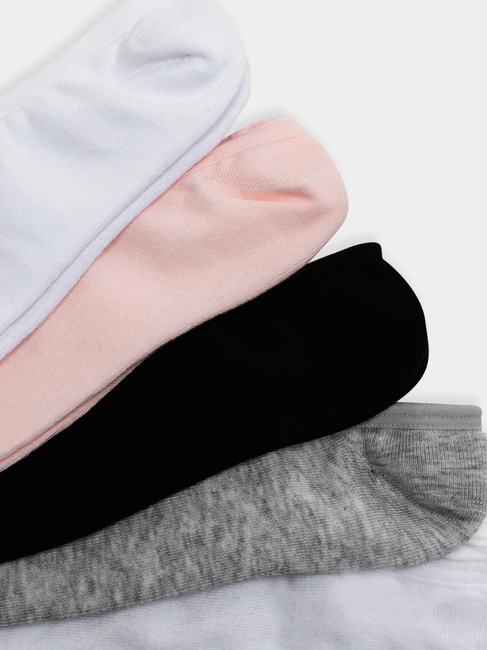 5 Pairs of No-Show Invisible Socks - Image 2