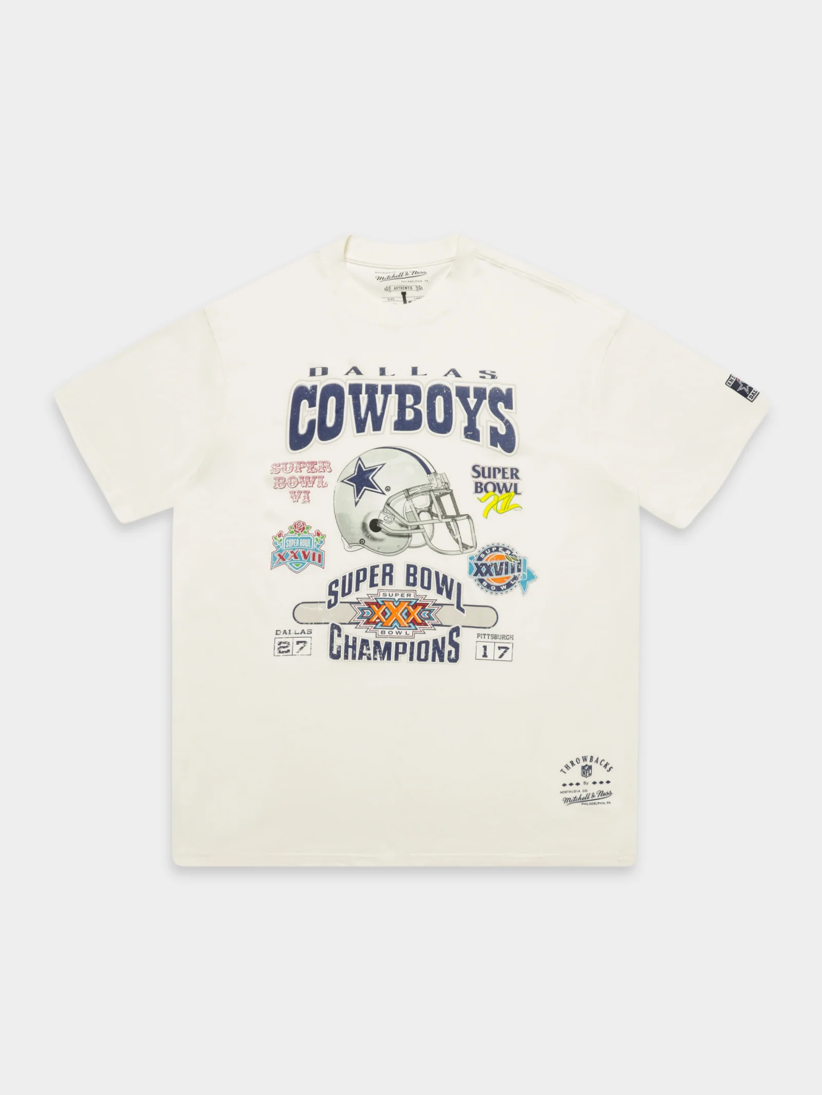 5 X Superbowl Champ Cowboys T-Shirt - Image 6