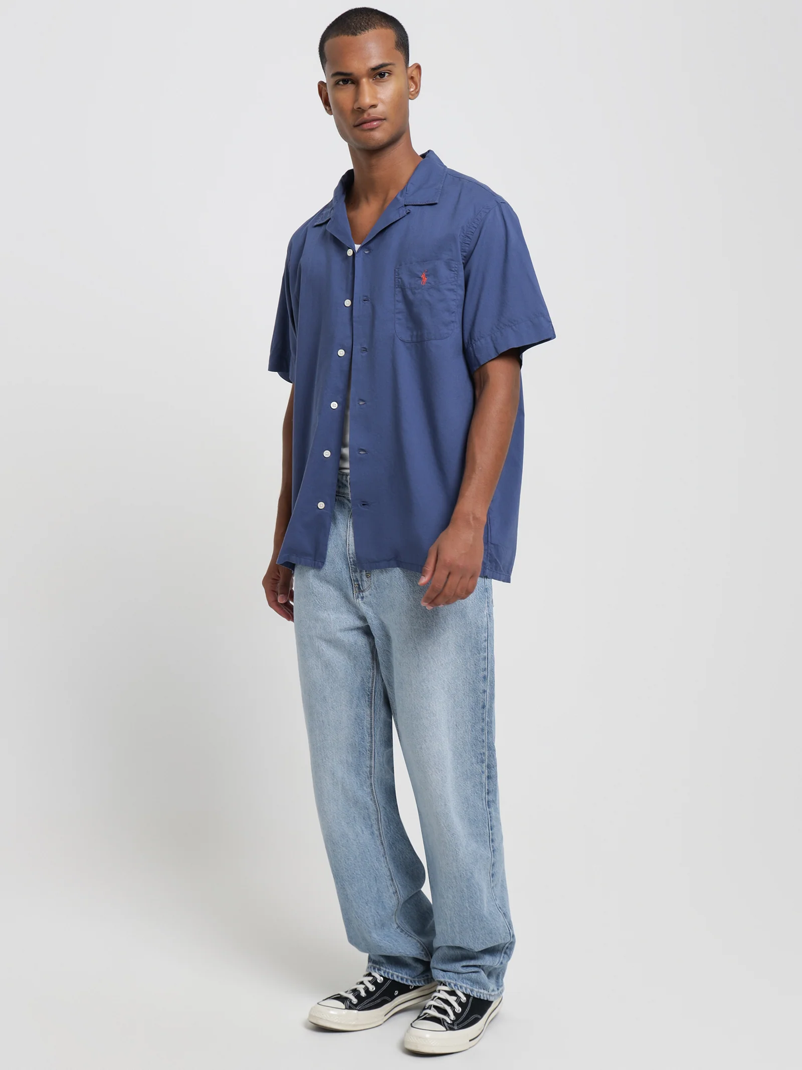 60/1 Cotton PW Resort Shirt - Image 2