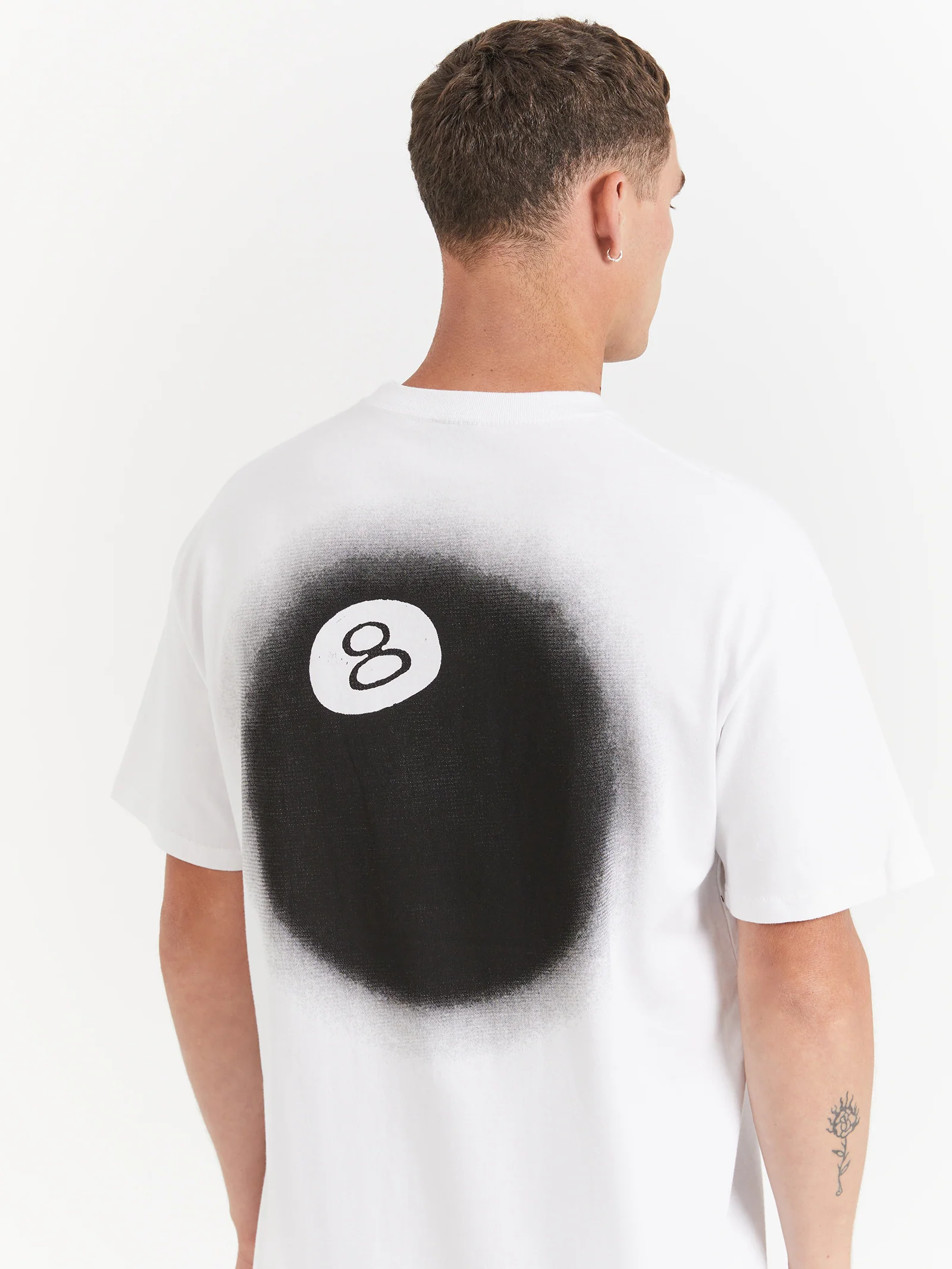 8 Ball Fade Heavyweight Short Sleeve T-Shirt - Image 2