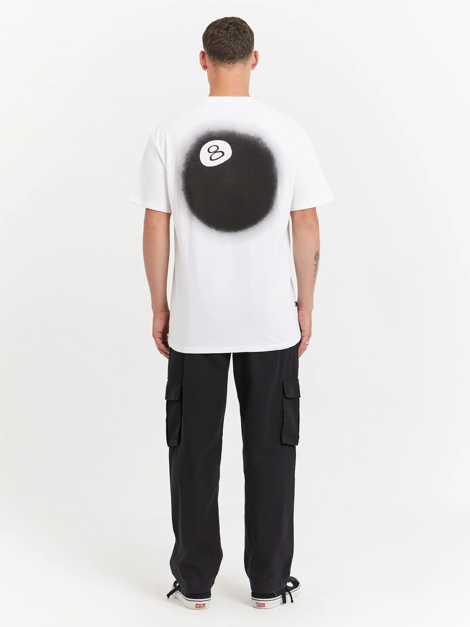 8 Ball Fade Heavyweight Short Sleeve T-Shirt - Image 5