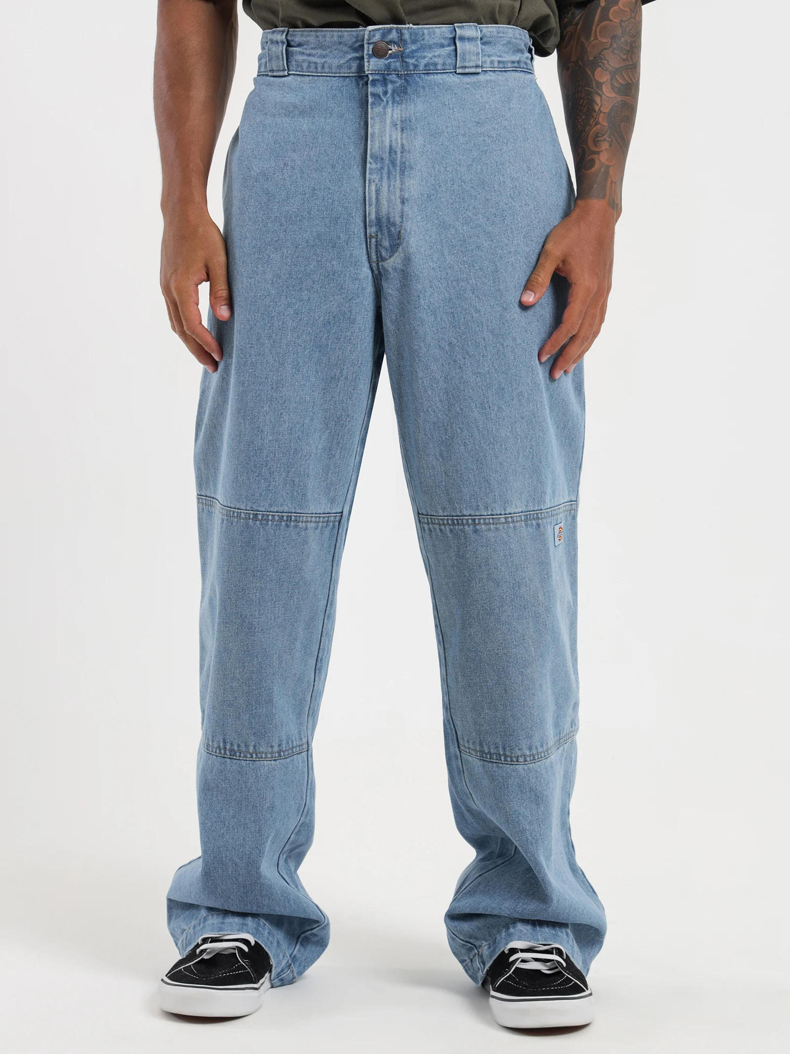 85-283AU Double Knee Jeans - Image 4