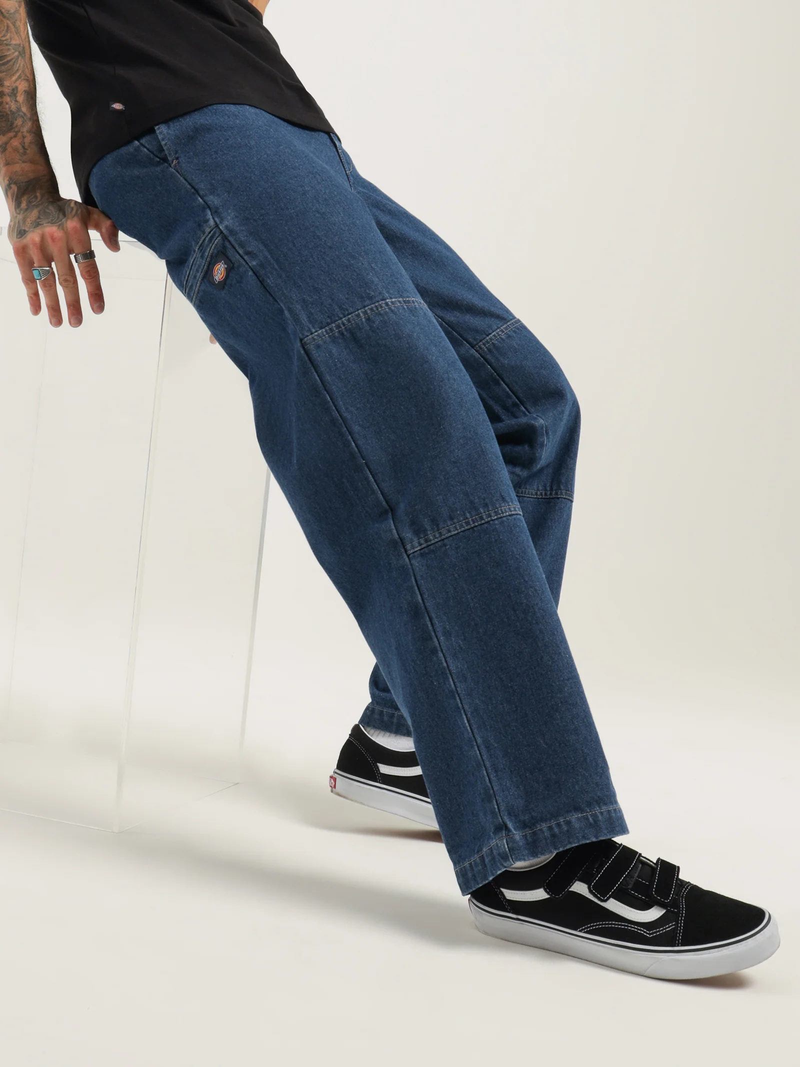 85-283AU Double Knee Jeans - Image 4