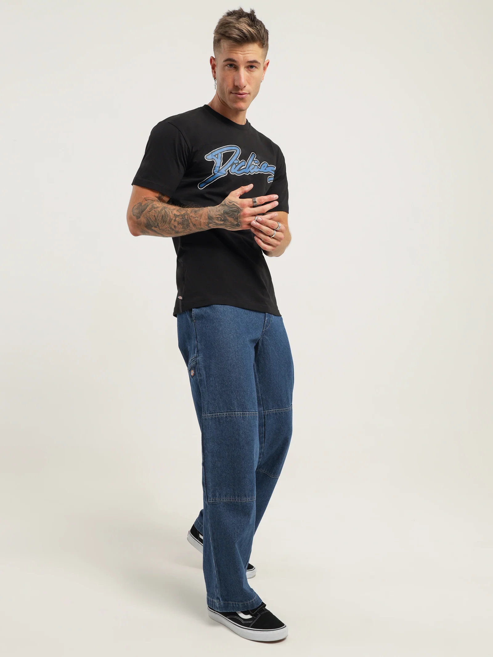 85-283AU Double Knee Jeans - Image 5