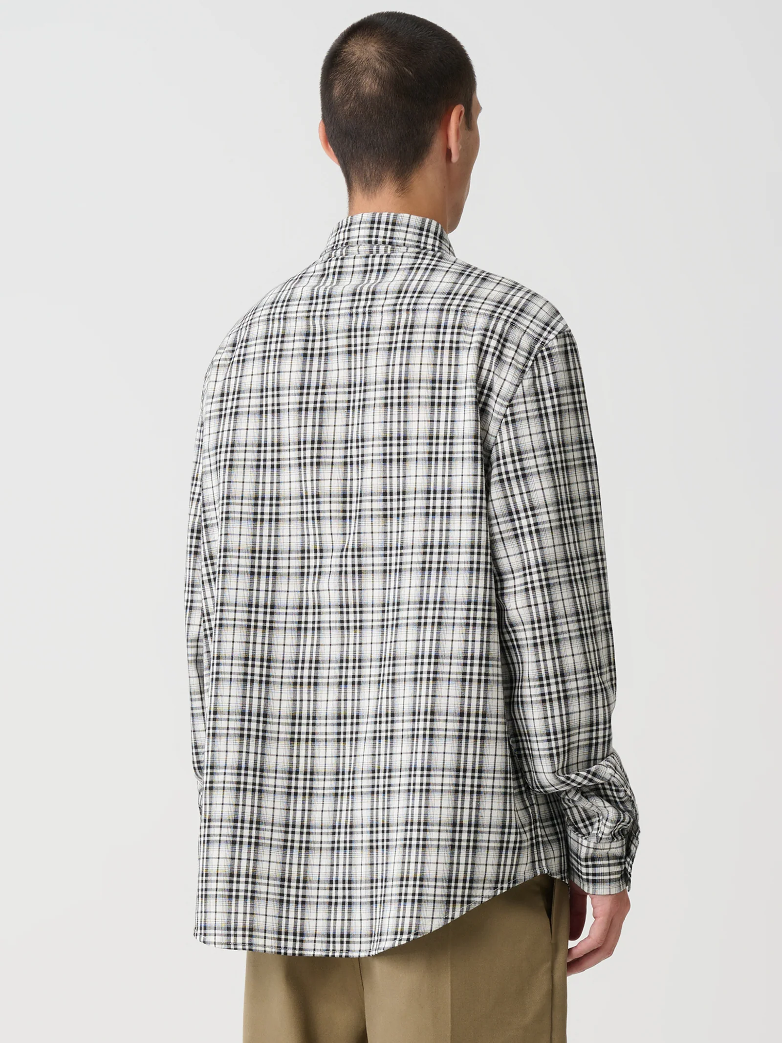 91 Flower Check Long Sleeve Shirt - Image 6
