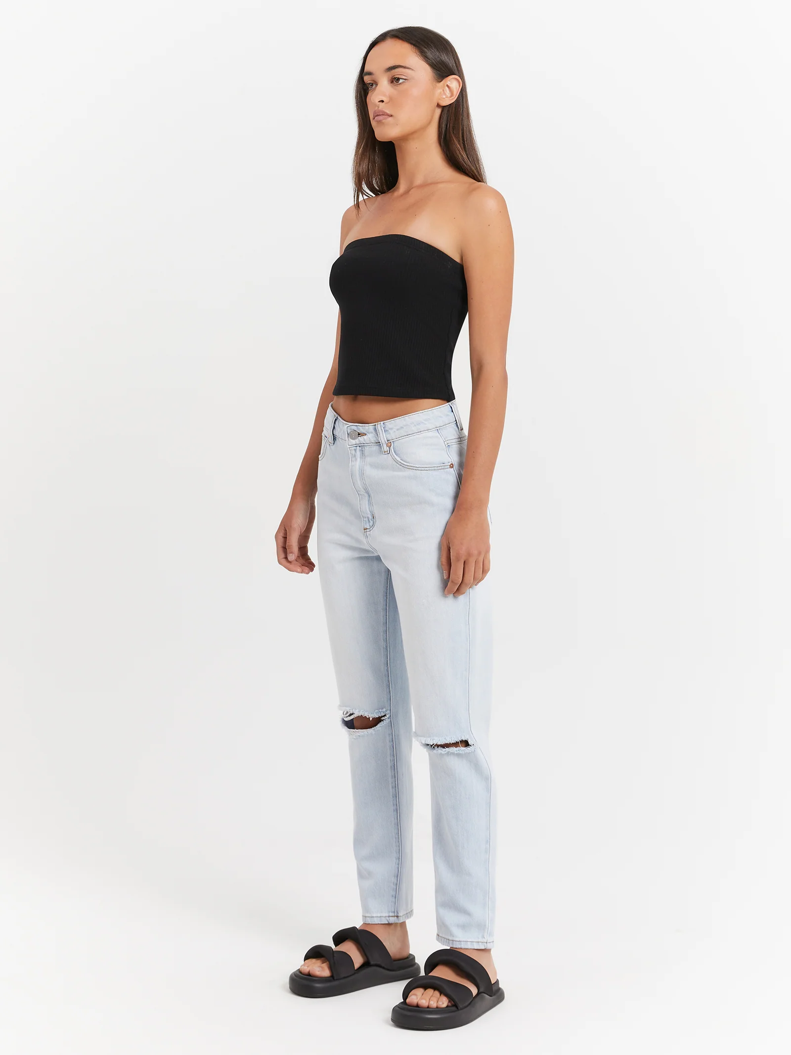 94 High Slim Astrid Rip Jeans - Image 3