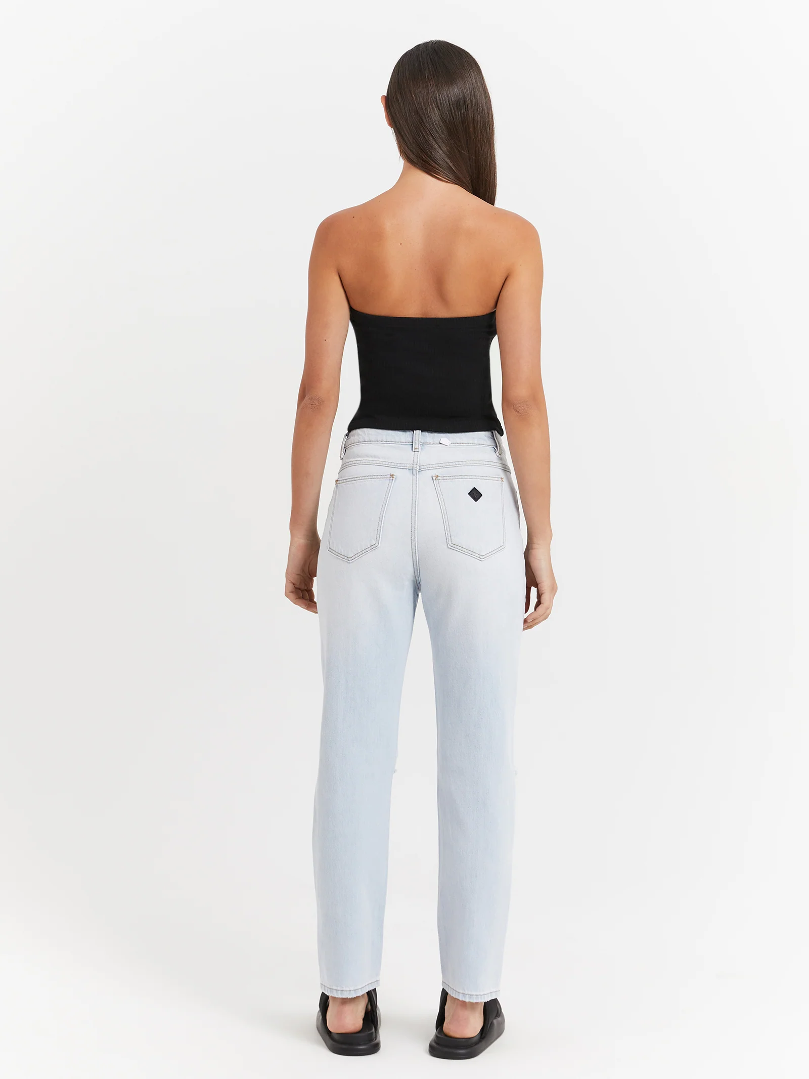 94 High Slim Astrid Rip Jeans - Image 5