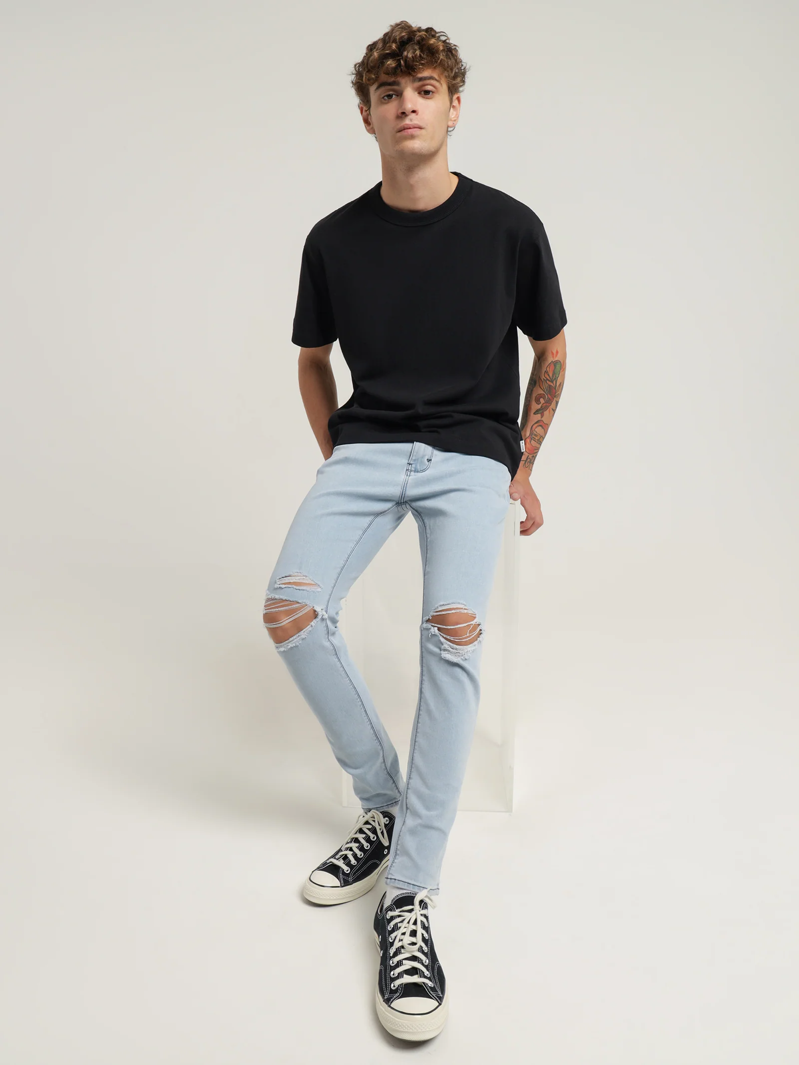 A Dropped Skinny Jeans - Image 2