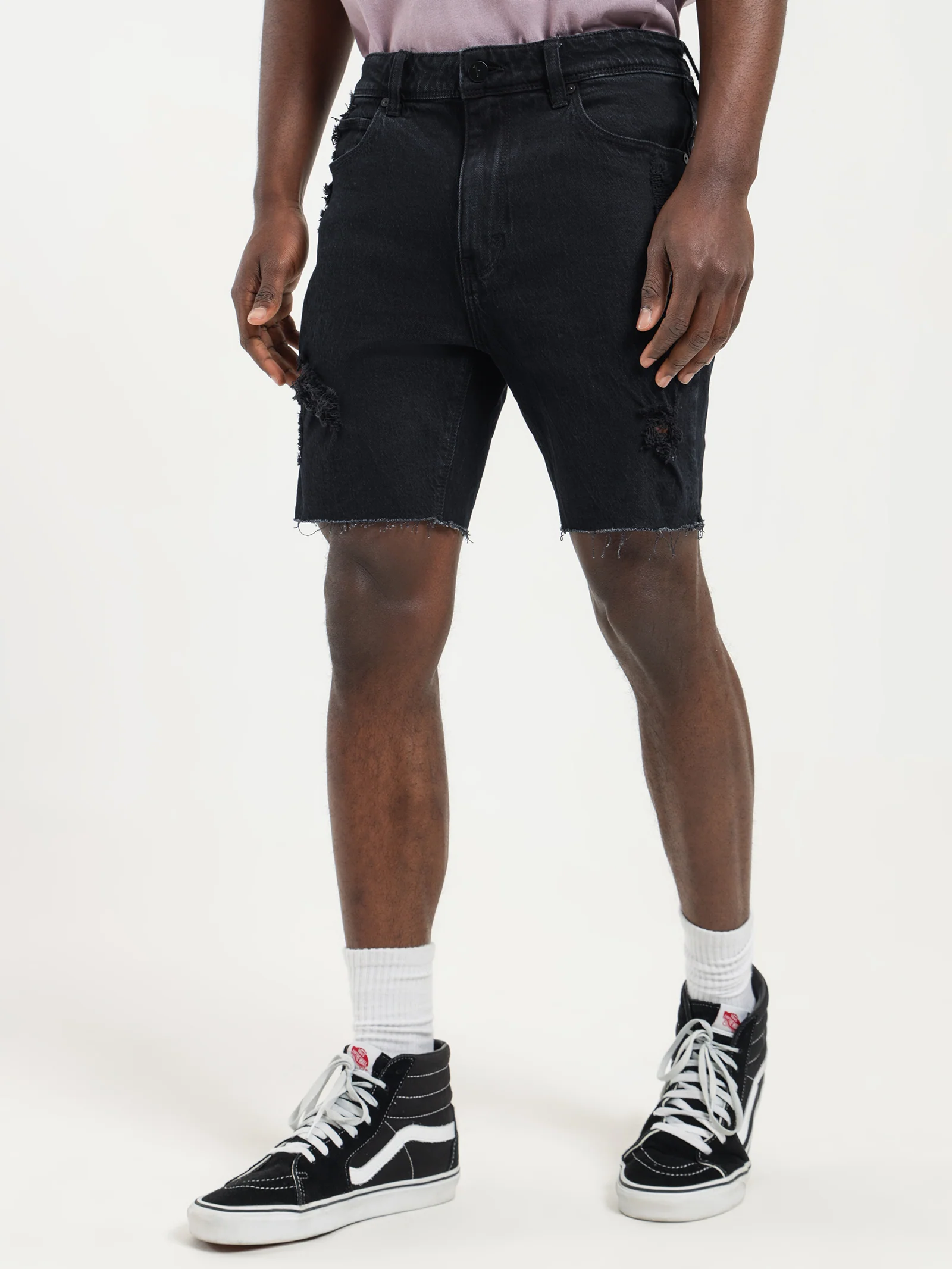 A Dropped Skinny Short - Image 3